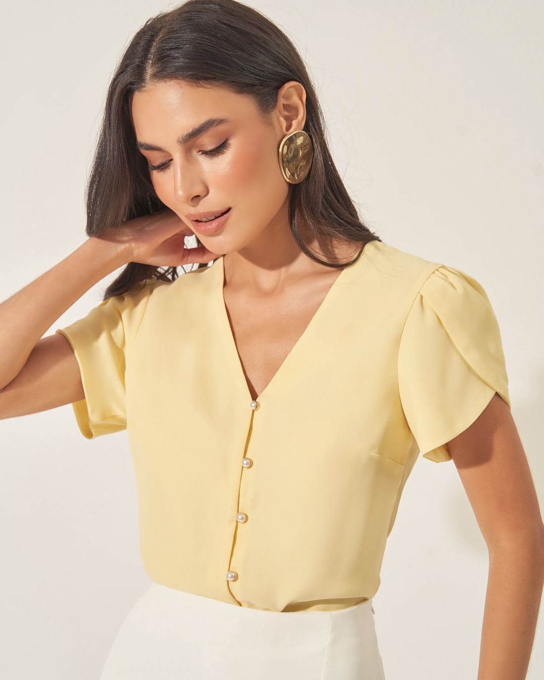 Shorts Saia Alfaiataria - Milalai Shorts Saia Alfaiataria - Milalai