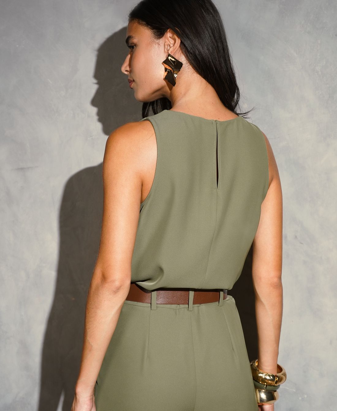 Conjunto - Regata Degagê + Calça Pantalona - Donna Ritz Conjunto - Regata Degagê + Calça Pantalona - Donna Ritz