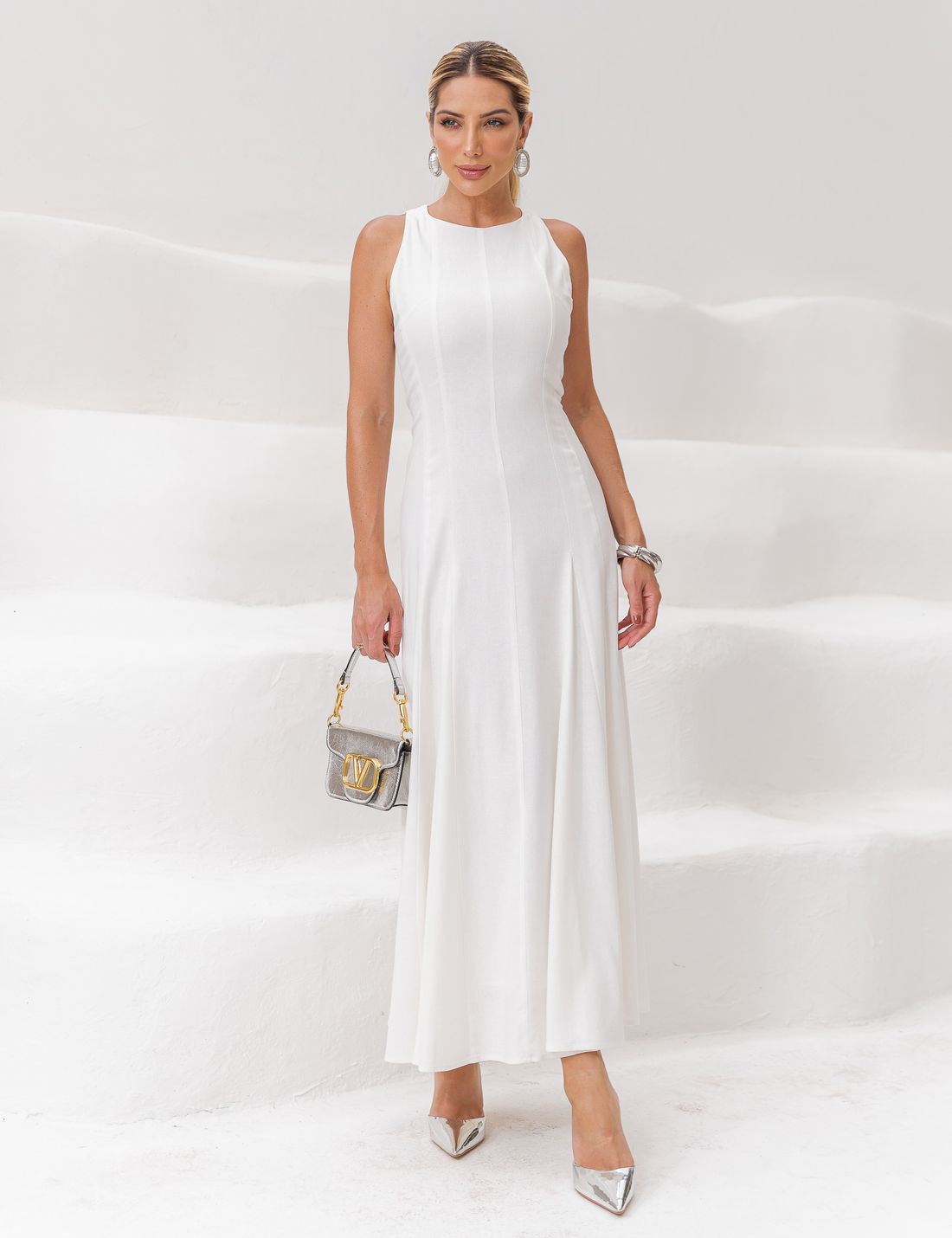 Vestido Laura Viscolinho - Unique Chic Vestido Laura Viscolinho - Unique Chic