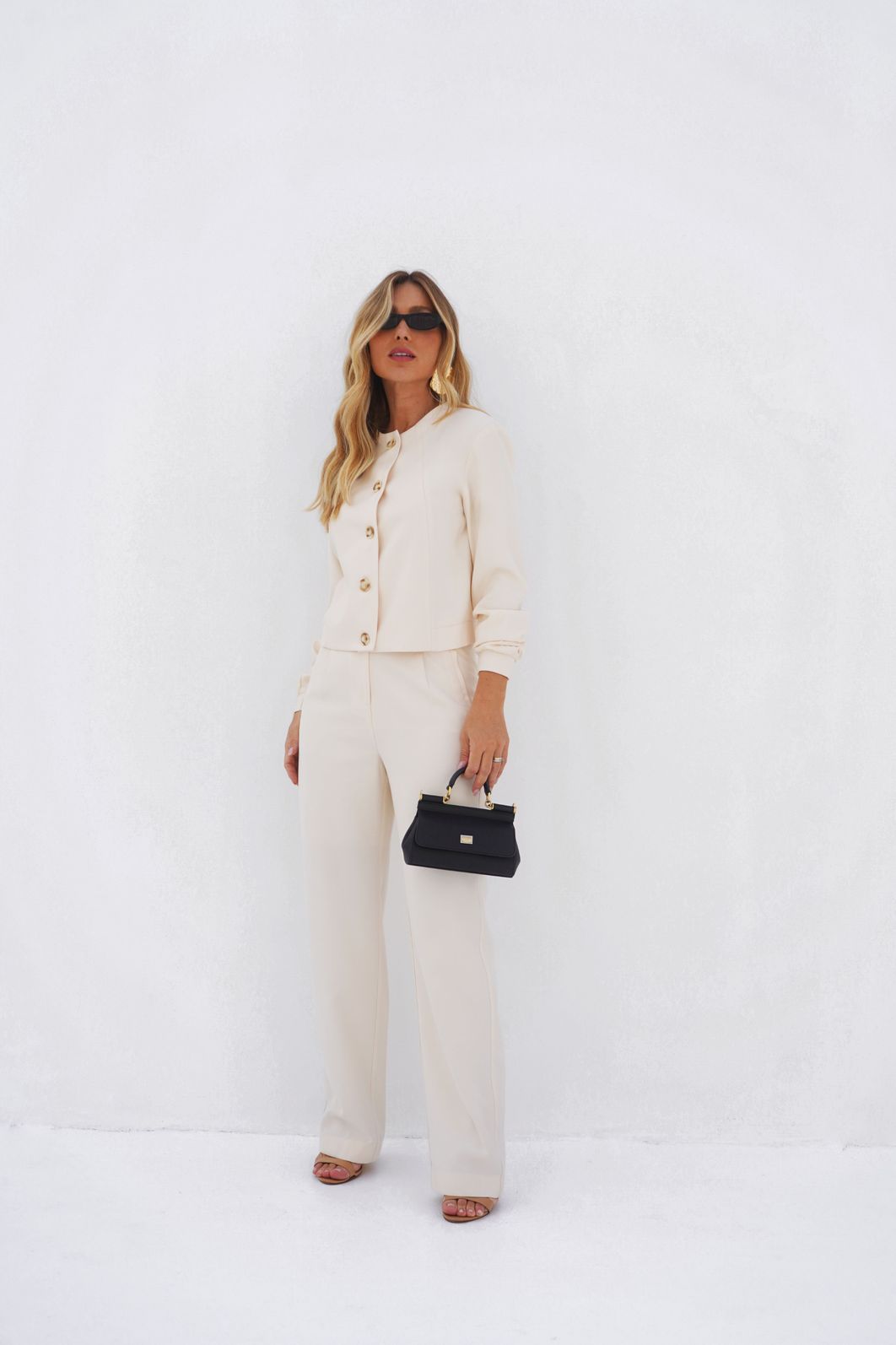 Jaqueta Bomber Twill Botões- Donna Ritz Jaqueta Bomber Twill Botões- Donna Ritz