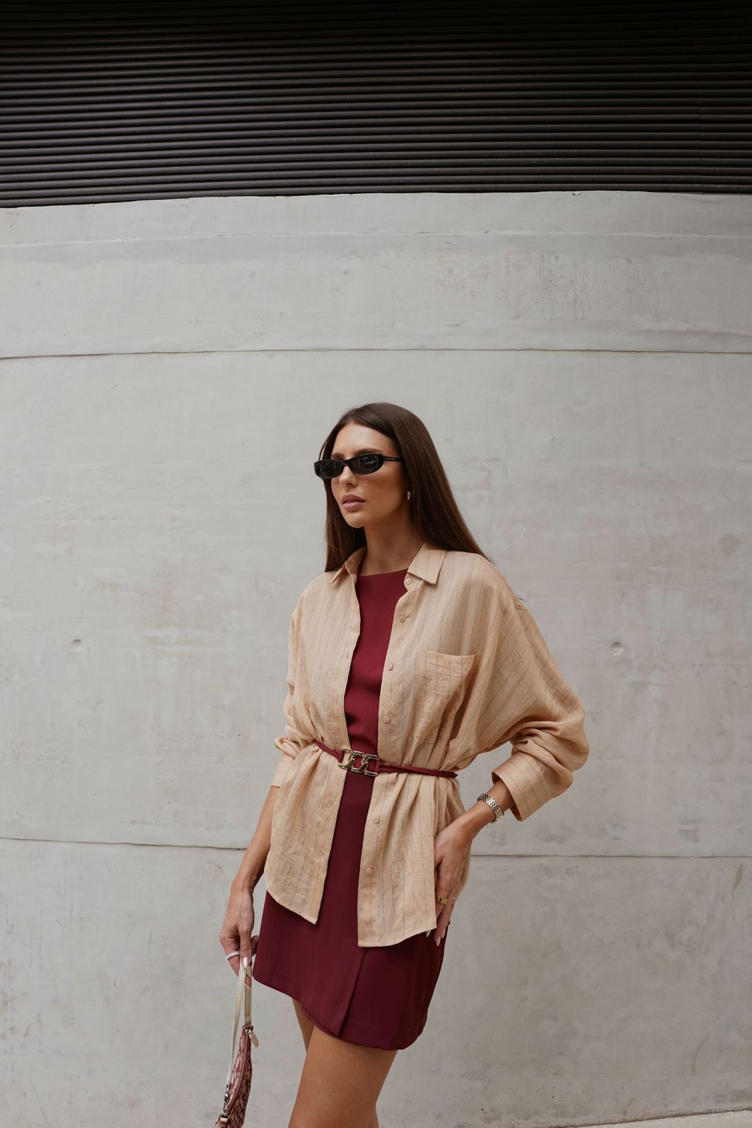 Regata Cinto Roletê Fivela Dourada - Doce Flor