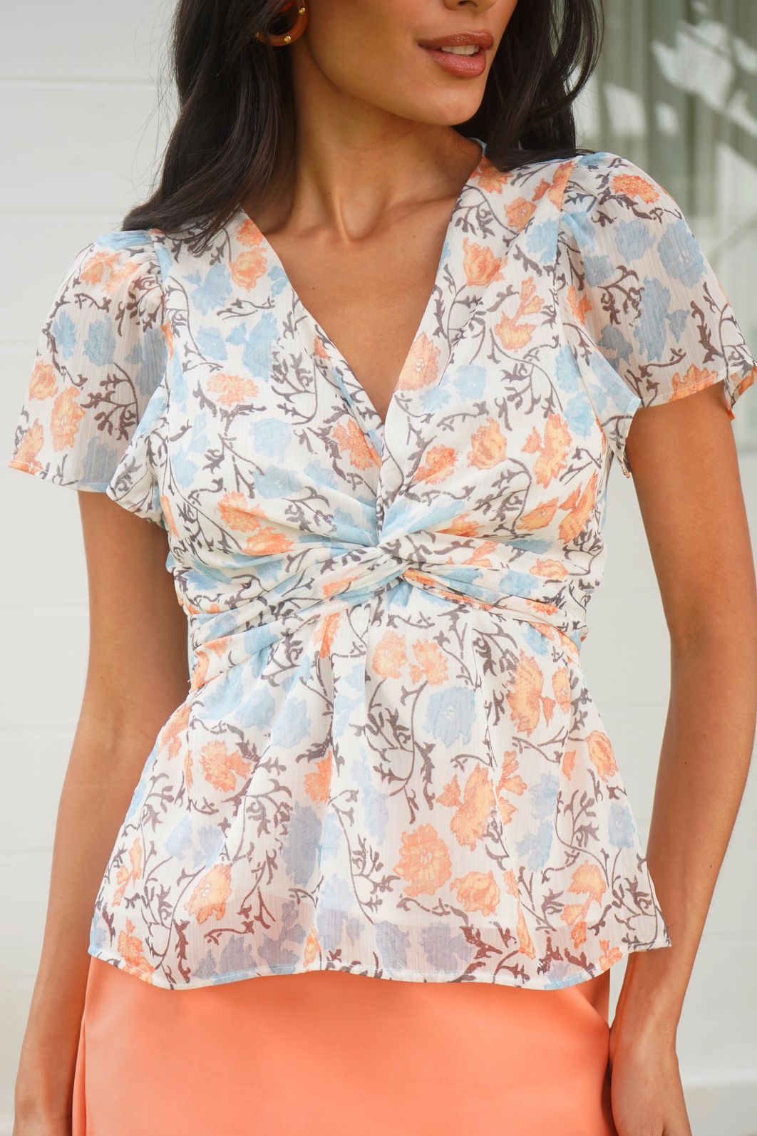 Blusa Floral Yoryu - Donna Ritz Blusa Floral Yoryu - Donna Ritz