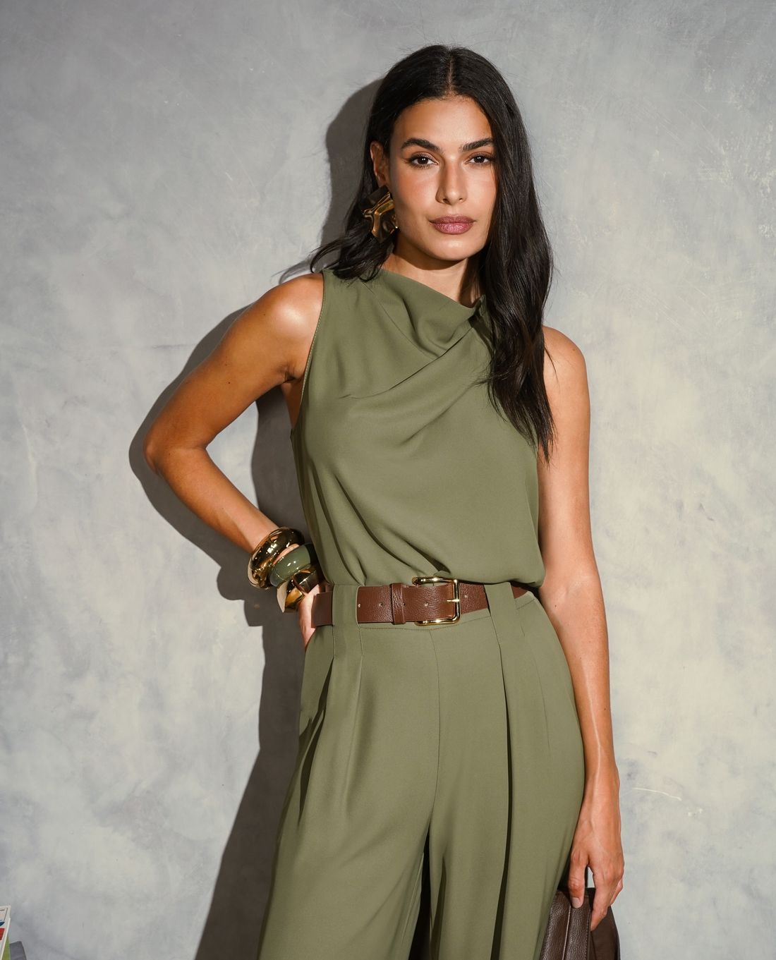 Regata Drapeado Degagê - Donna Ritz Regata Drapeado Degagê - Donna Ritz