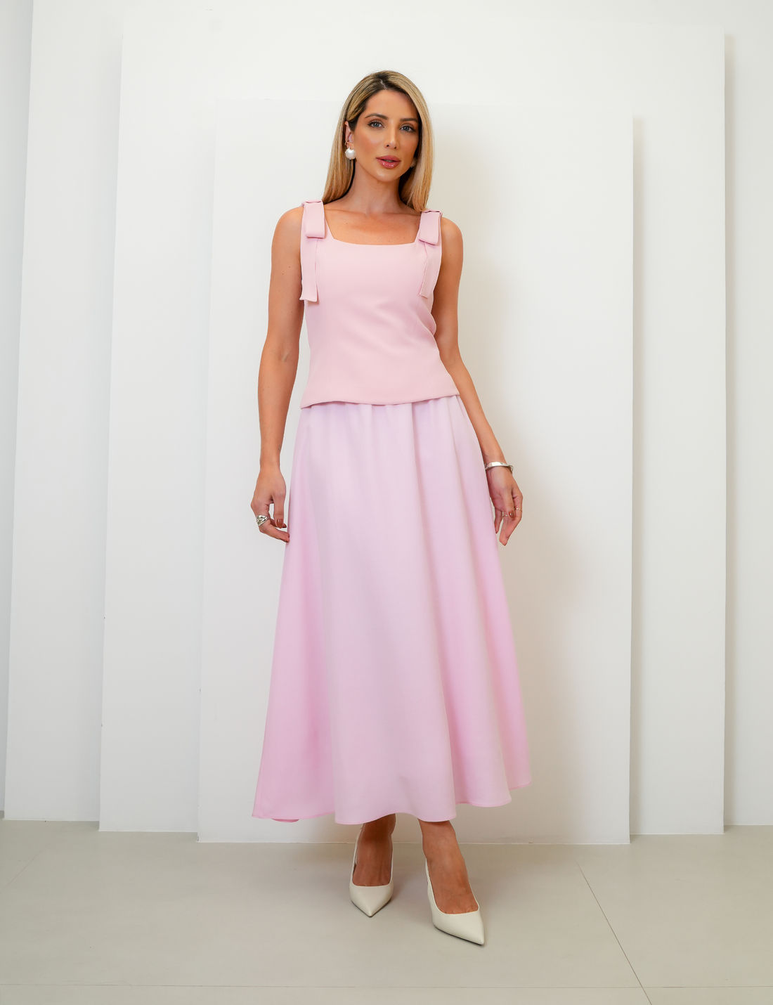 Saia Isabel em Liocel - Unique Chic Saia Isabel em Liocel - Unique Chic