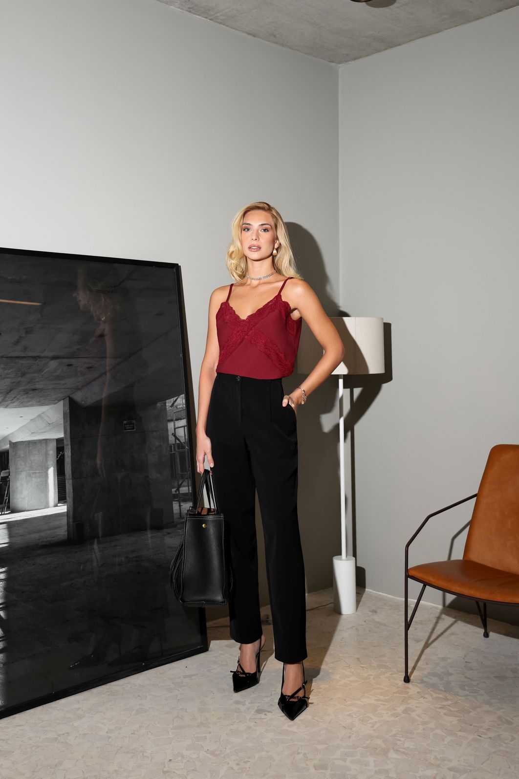 Calça Cenoura Alfaiataria - Doce Flor Calça Cenoura Alfaiataria - Doce Flor