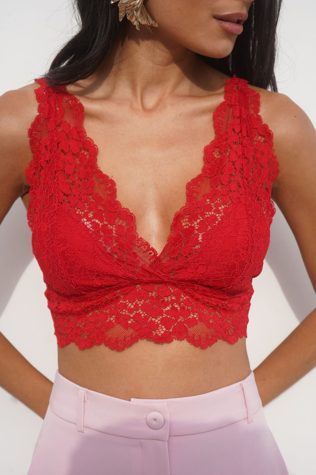 Top Renda Ariane - Donna Ritz Top Renda Ariane - Donna Ritz
