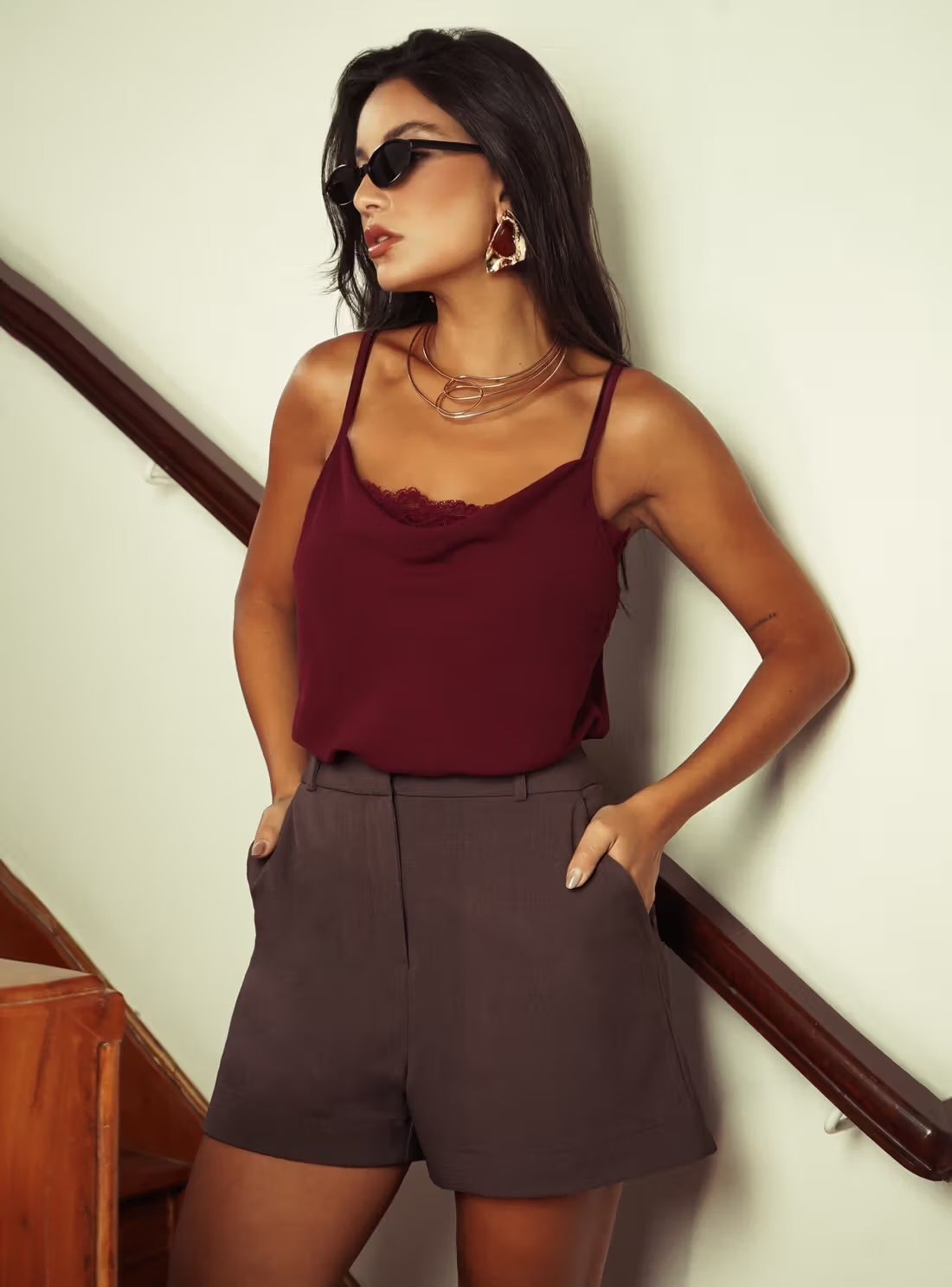 Shorts Alfaiataria Basic - Donna Ritz Shorts Alfaiataria Basic - Donna Ritz