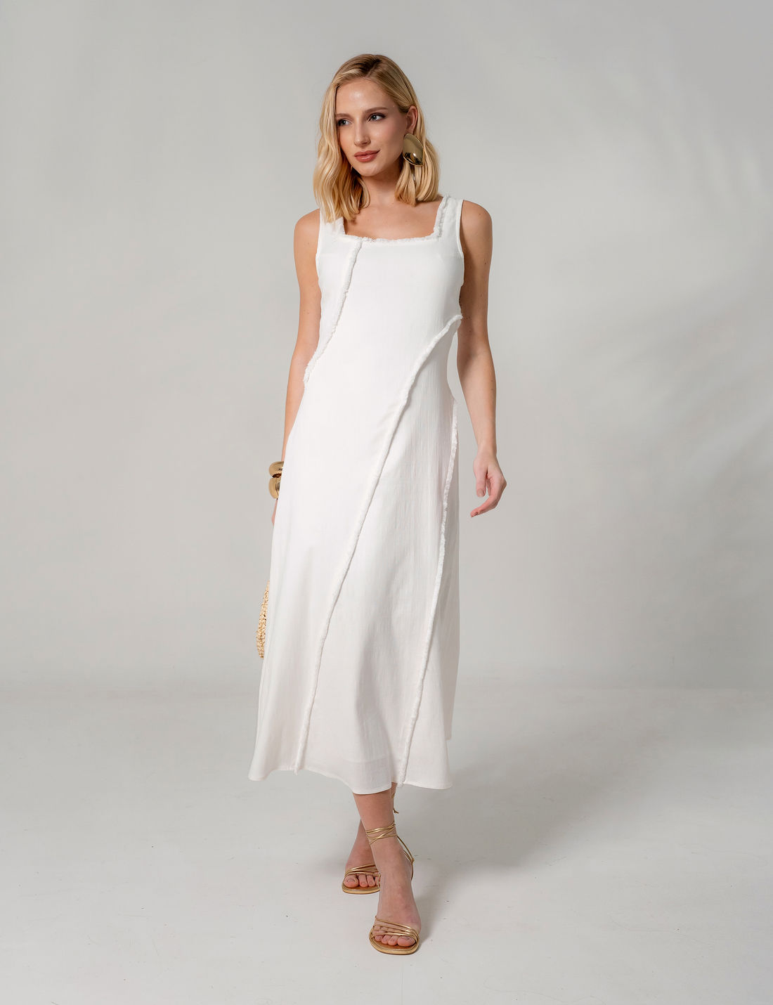 Vestido Stella Viscolinho - Unique Chic Vestido Stella Viscolinho - Unique Chic