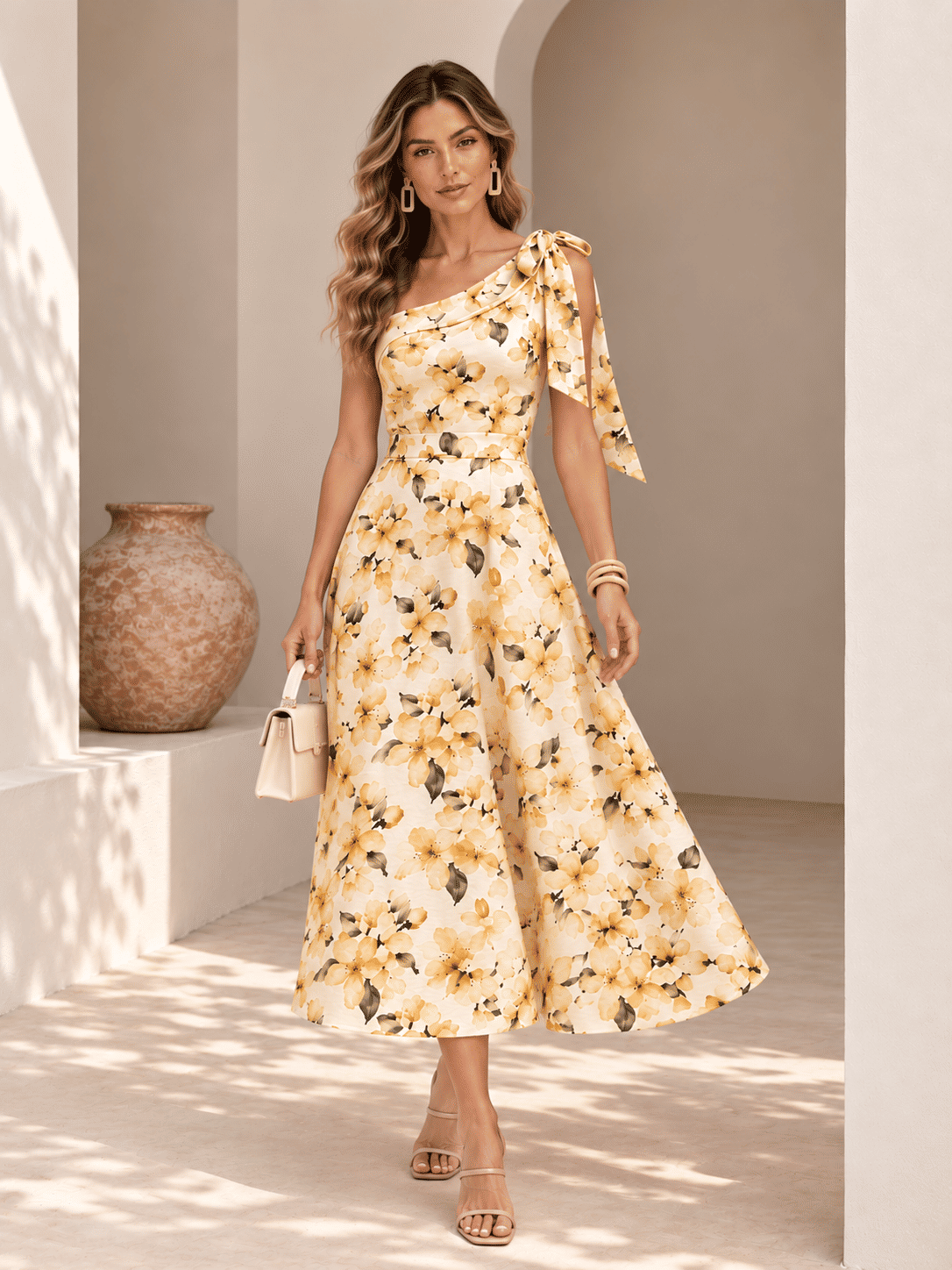Blusa Estampa Floral Laço - Doce Flor Blusa Estampa Floral Laço - Doce Flor