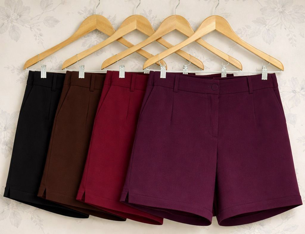 Short Alfaiataria Pregas - Doce Flor