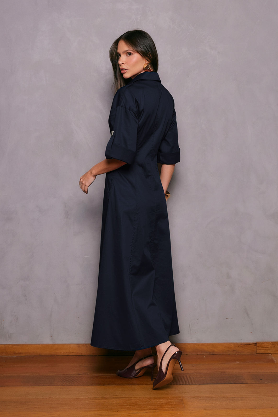 Vestido Chemise Com Corset - Unique Chic