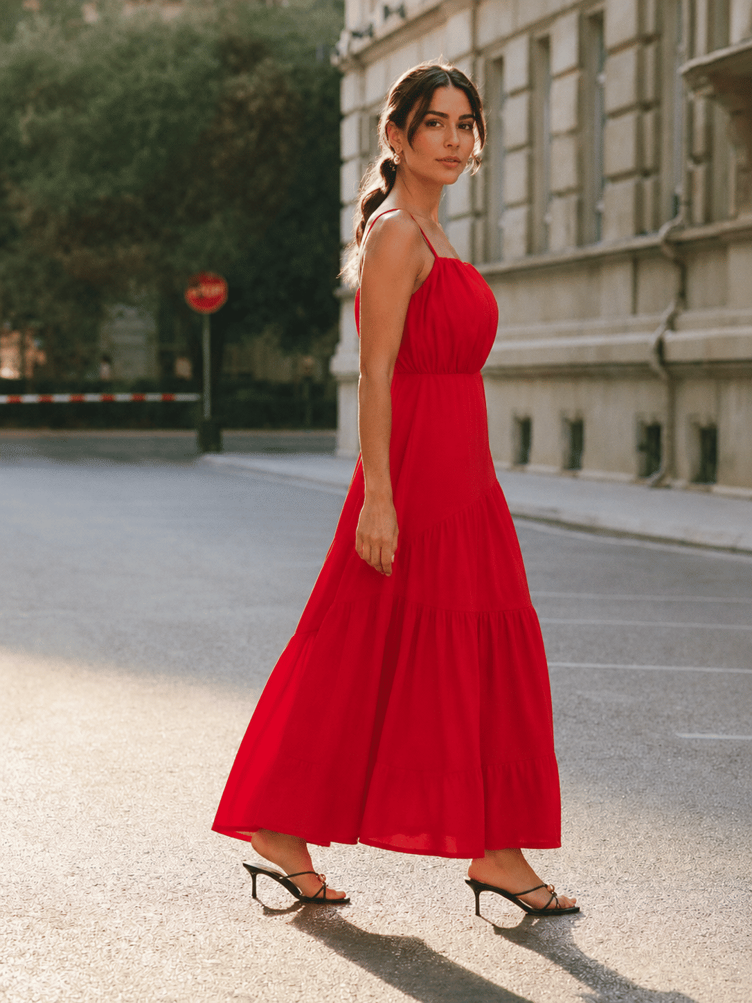 Vestido Longo Yoryu Franzido - Donna Ritz