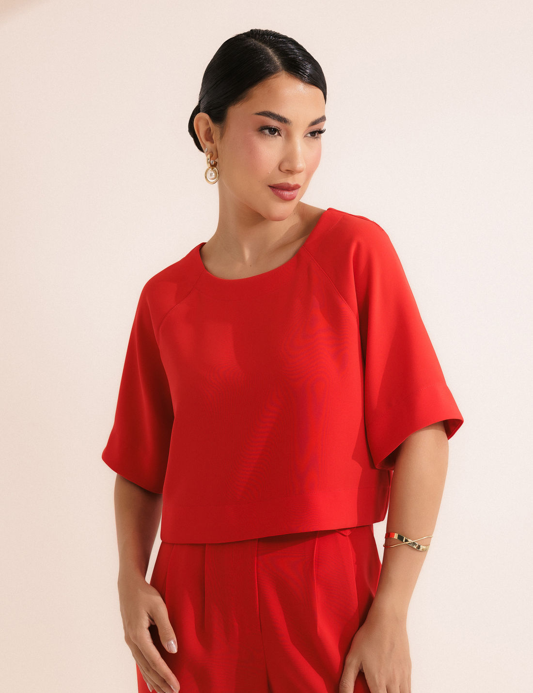 Blusa Recorte Alfaiataria - Unique Chic
