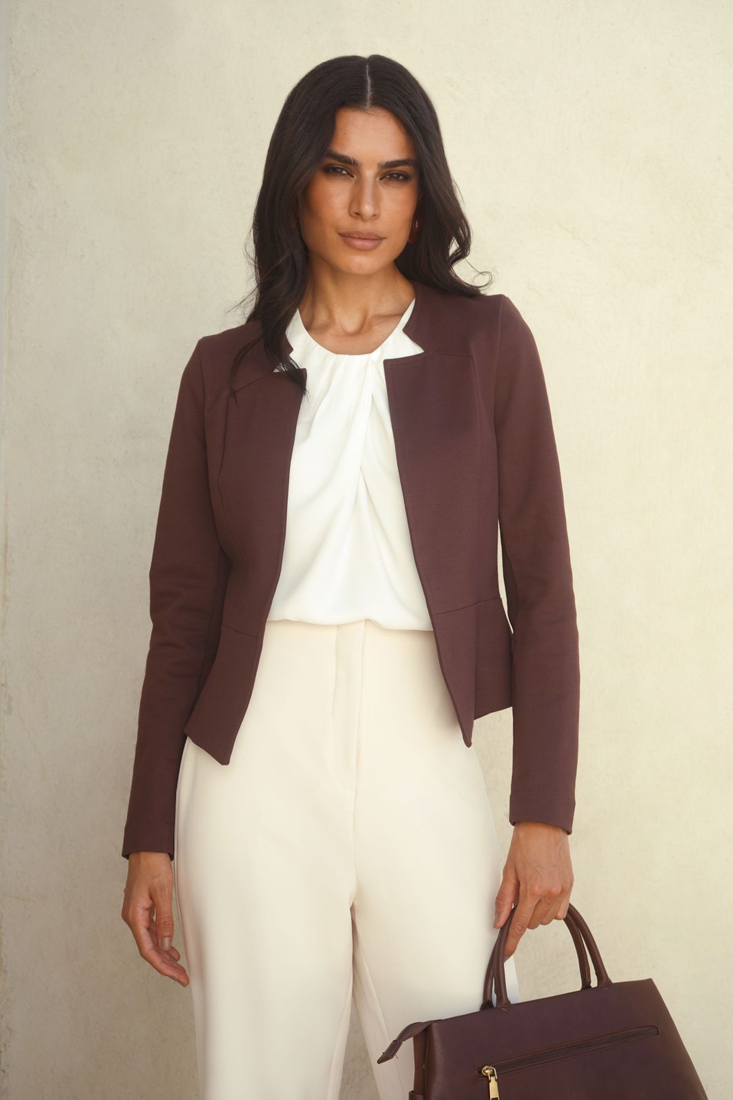 Spencer Malha Com Peplum - Donna Ritz Spencer Malha Com Peplum - Donna Ritz