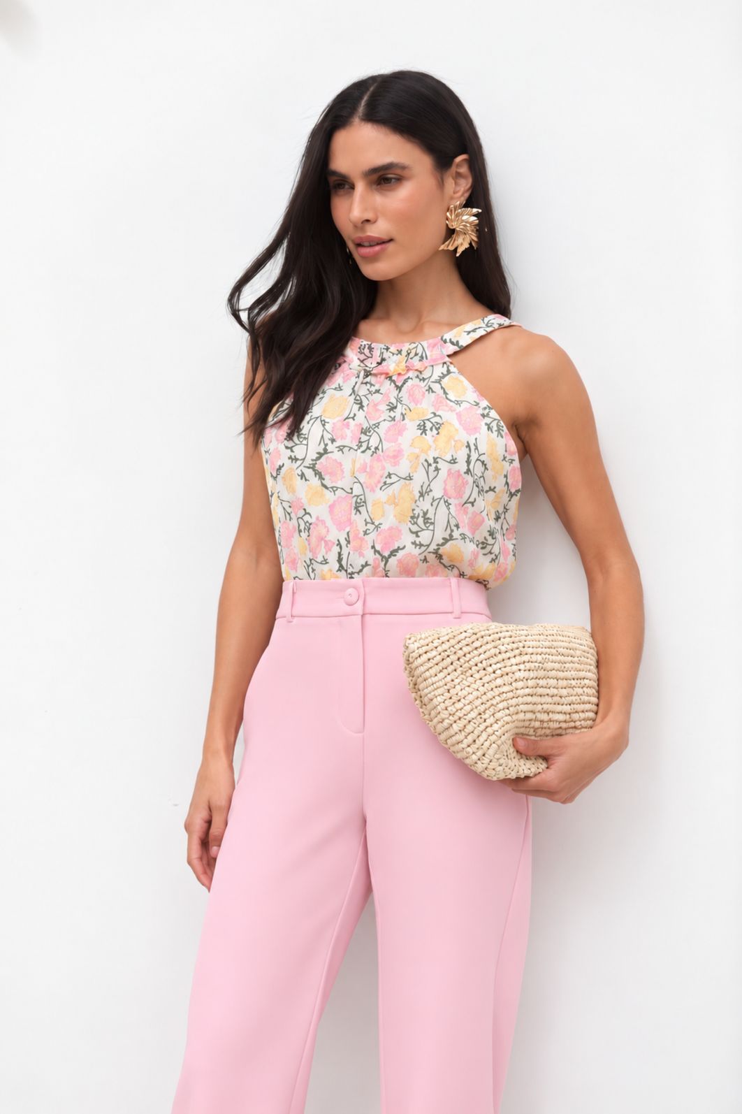 Regata Floral Halter Yoryu - Donna Ritz Regata Floral Halter Yoryu - Donna Ritz