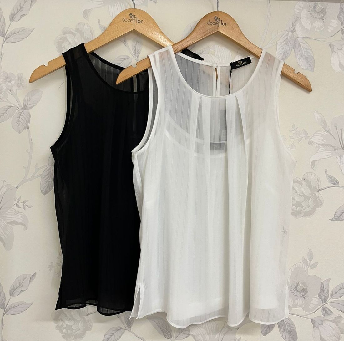 Regata com Pregas - Doce Flor