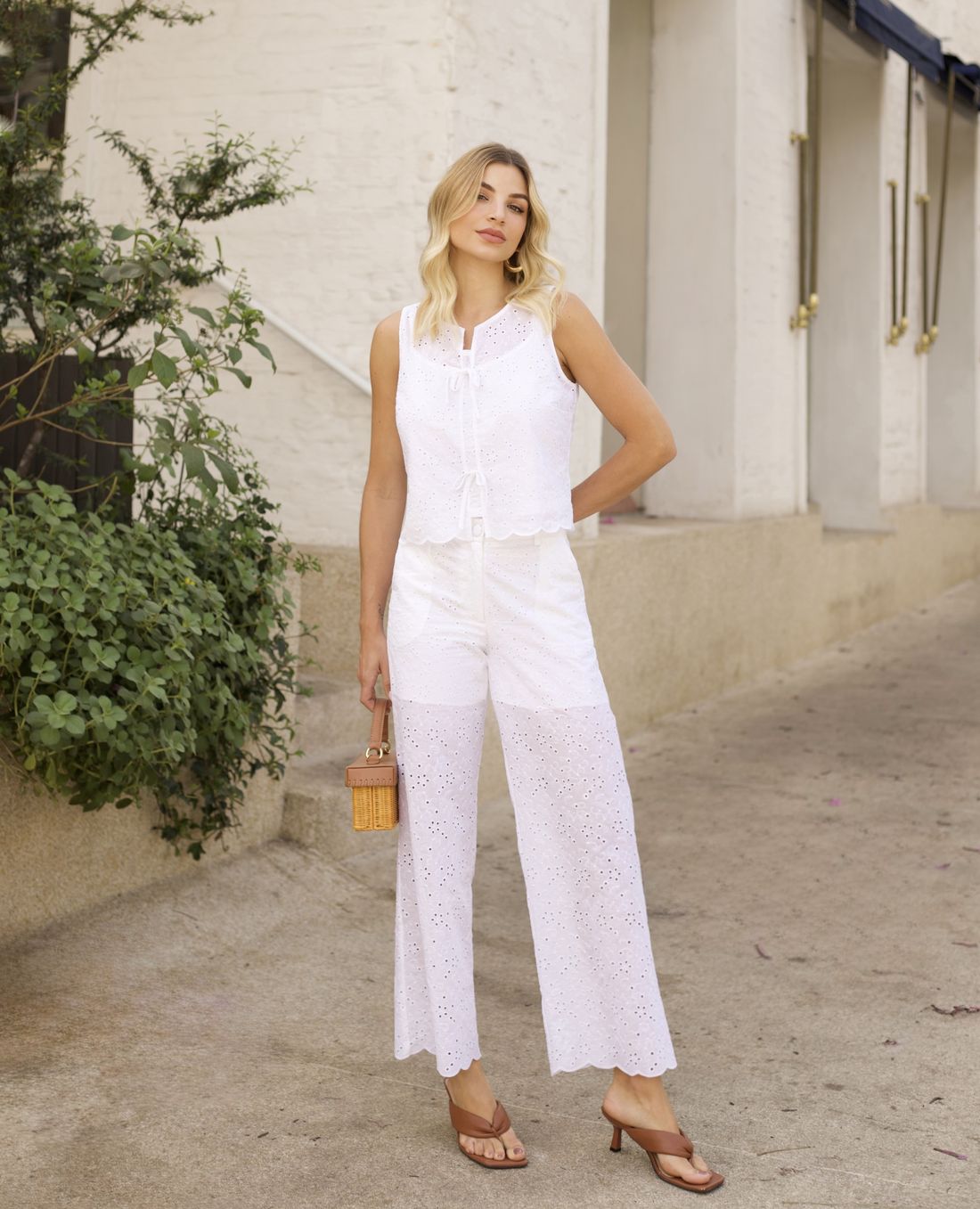 Calça Laise Com Barrado - Doce Flor