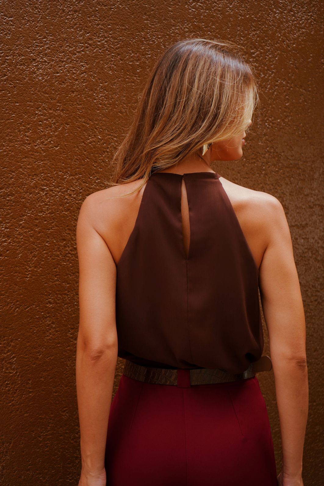 Regata Halter Yoryu Aviamento - Donna Ritz