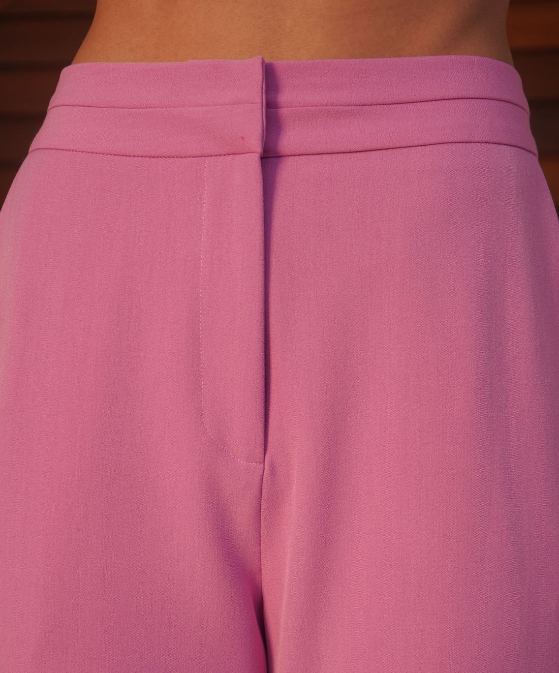 Calça Wide Leg Recorte -Donna Ritz Calça Wide Leg Recorte -Donna Ritz