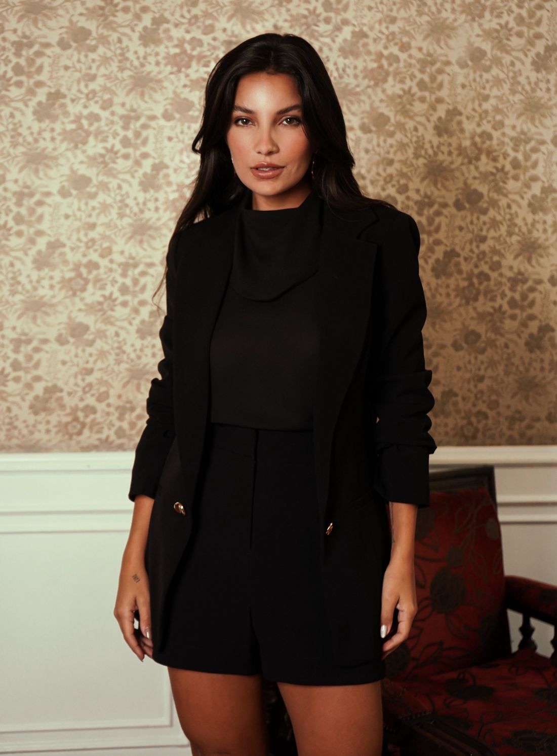 Blazer Boy Botões Orgânico - Donna Ritz Blazer Boy Botões Orgânico - Donna Ritz