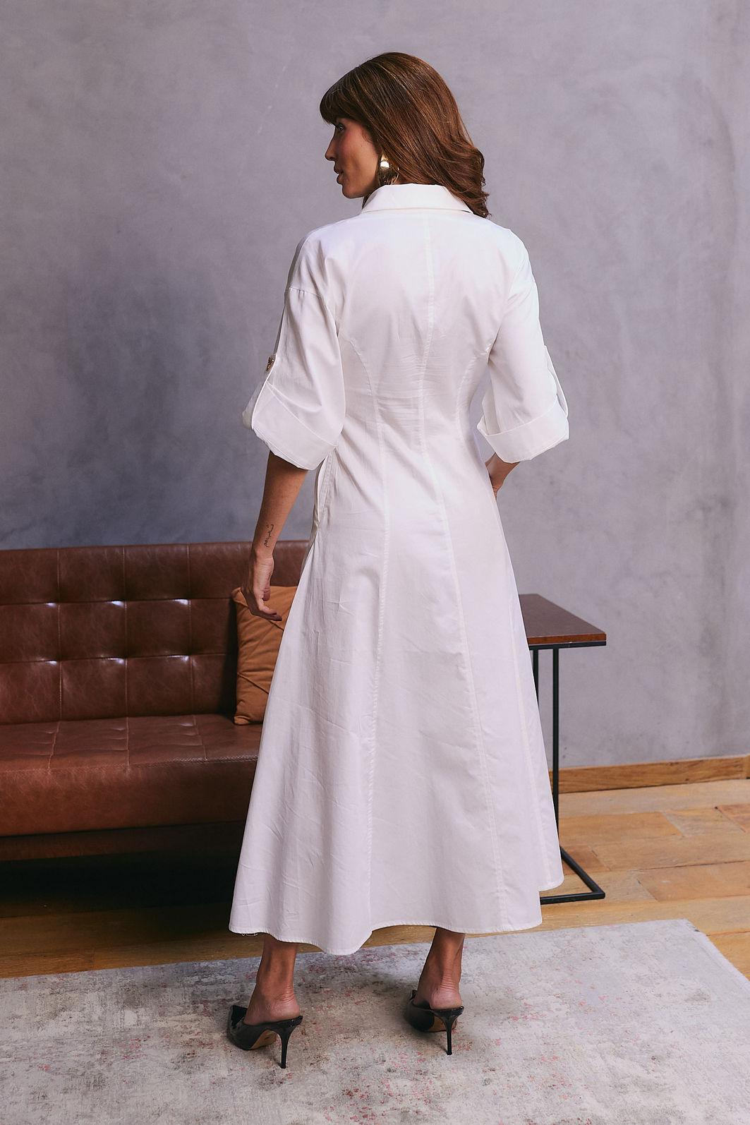 Vestido Chemise Com Corset - Unique Chic