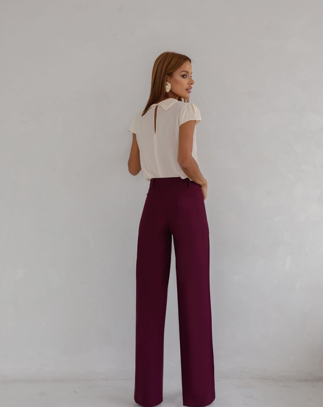 Blusa Crepe Com Gola - Doce Flor