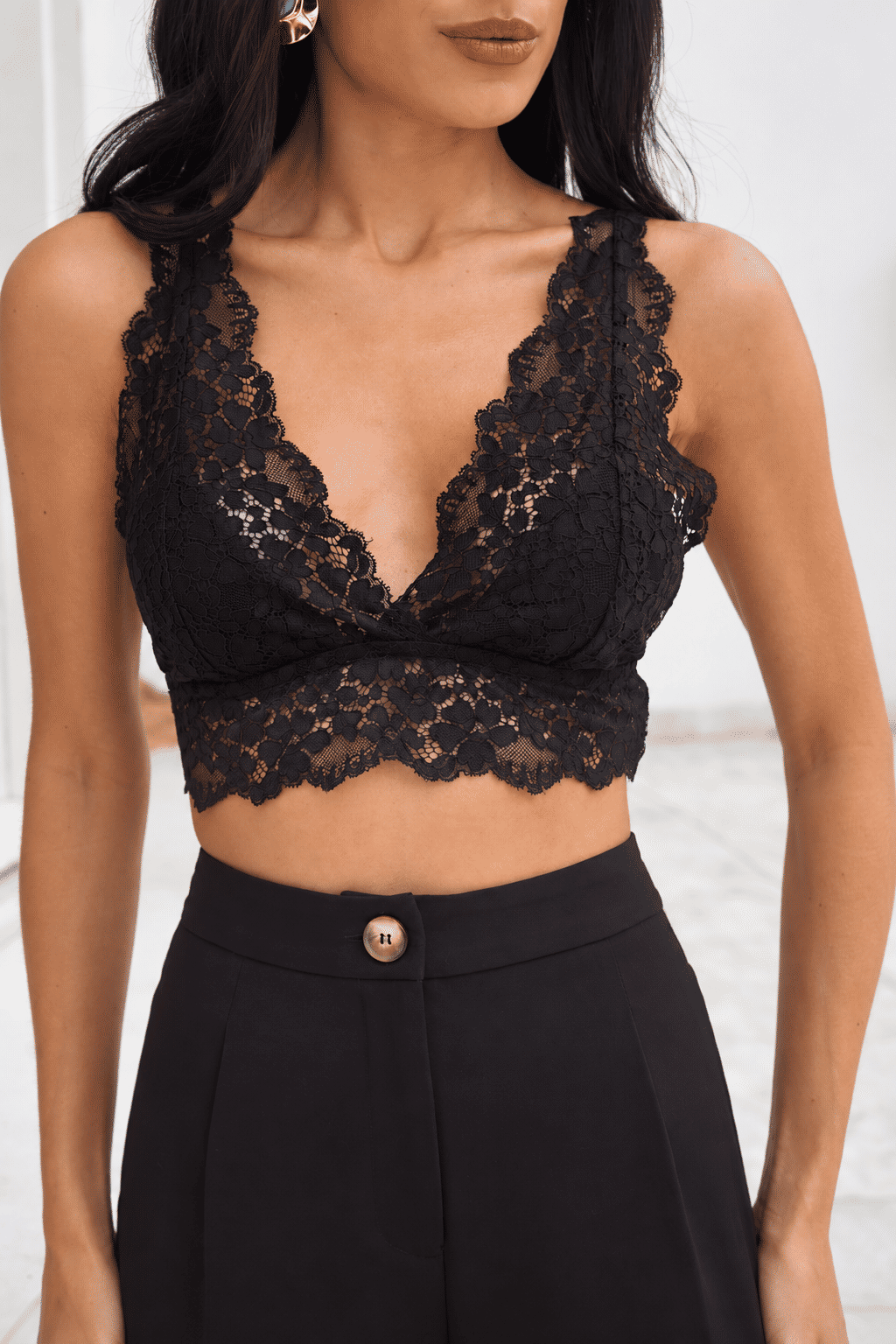 Top Renda Ariane - Donna Ritz Top Renda Ariane - Donna Ritz