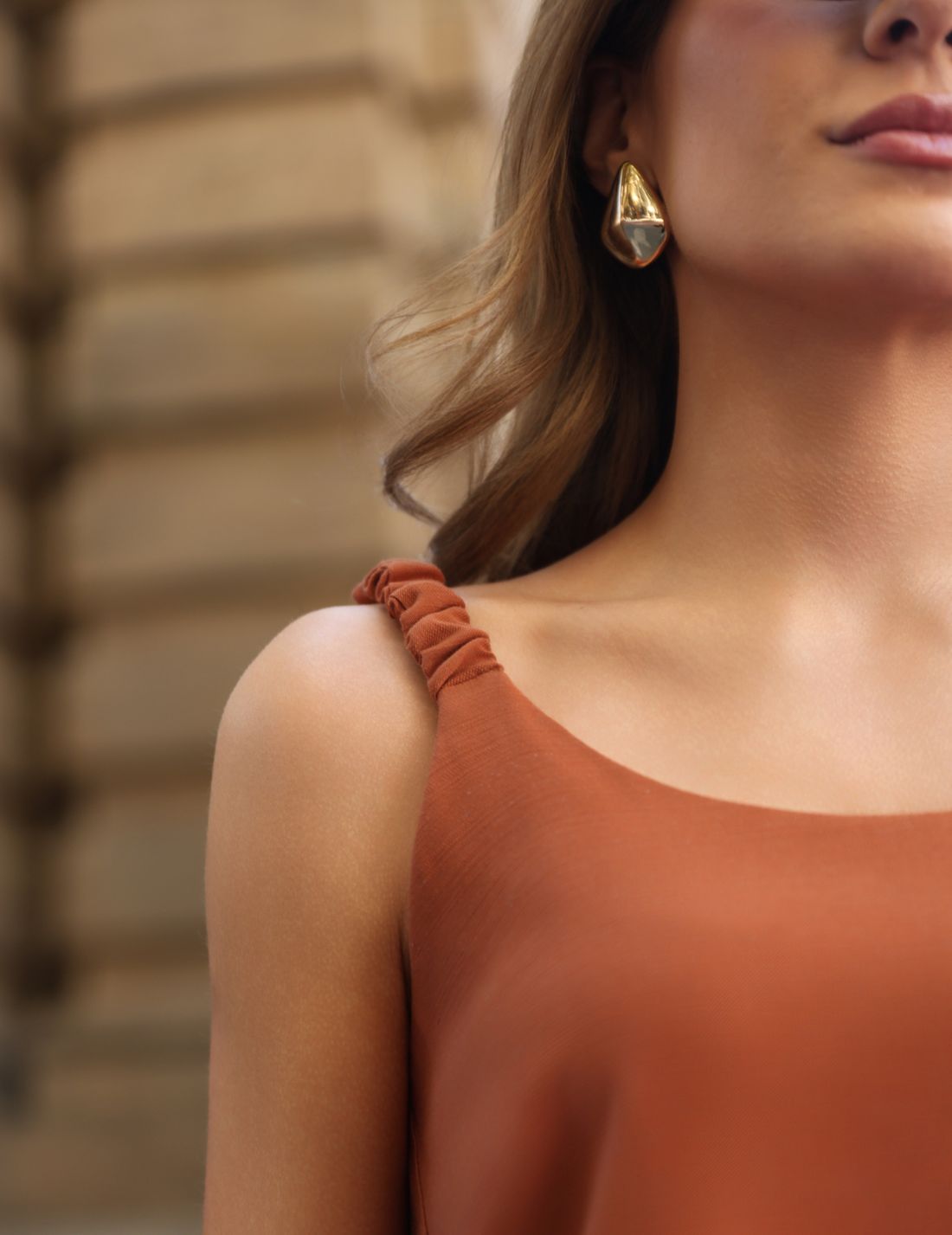 Regata com Alça Franzida - Doce Flor Regata com Alça Franzida - Doce Flor