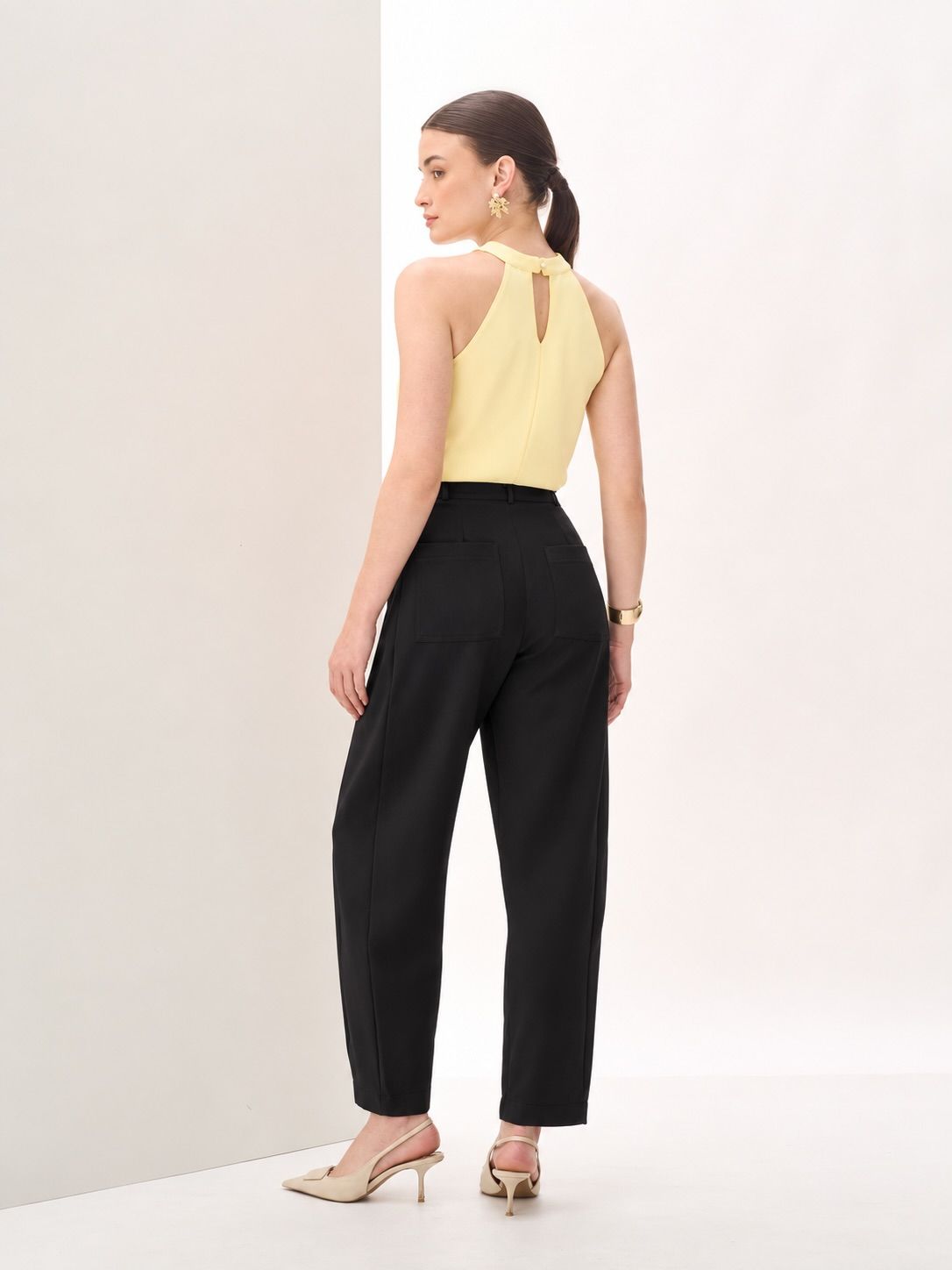 Regata Crepe Fivela Orgânica -Milalai