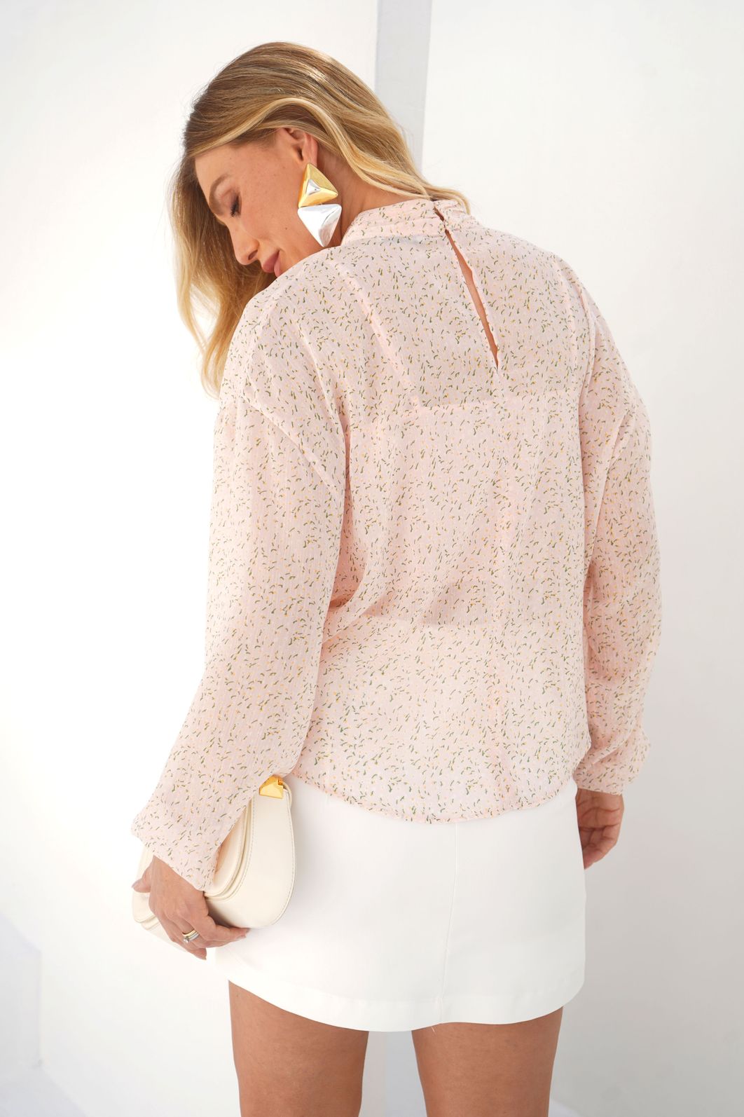 Blusa Balone Yoryu Manga Longa Liberty - Donna Ritz Blusa Balone Yoryu Manga Longa Liberty - Donna Ritz
