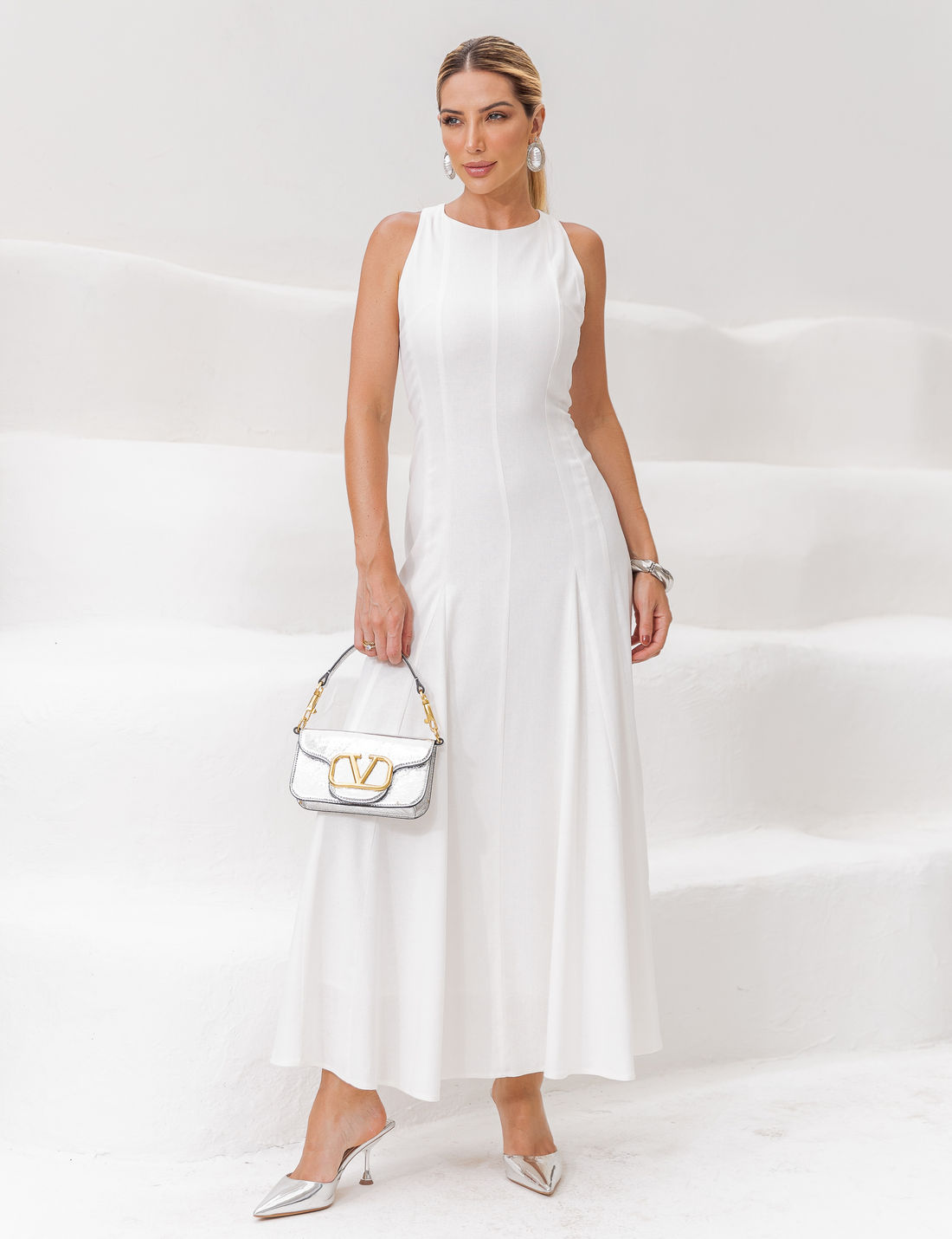 Vestido Laura Viscolinho - Unique Chic Vestido Laura Viscolinho - Unique Chic