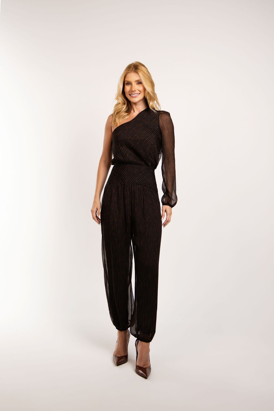 Calça Harem Yoryu Listras - Donna Ritz