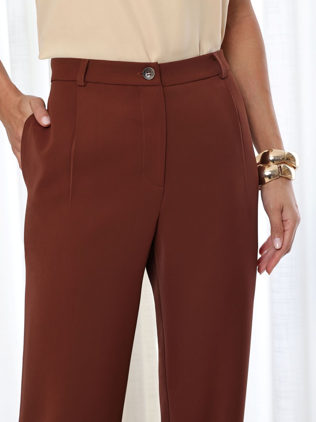 Calça Cenoura Alfaiataria - Doce Flor Calça Cenoura Alfaiataria - Doce Flor