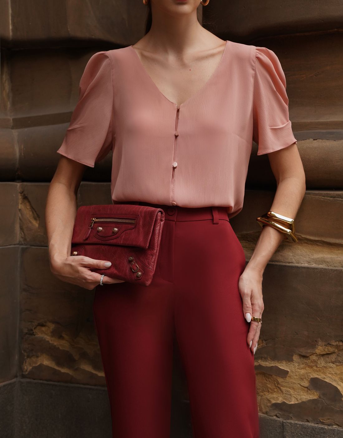 Blusa Com Manga Princesa E Botões - Doce Flor