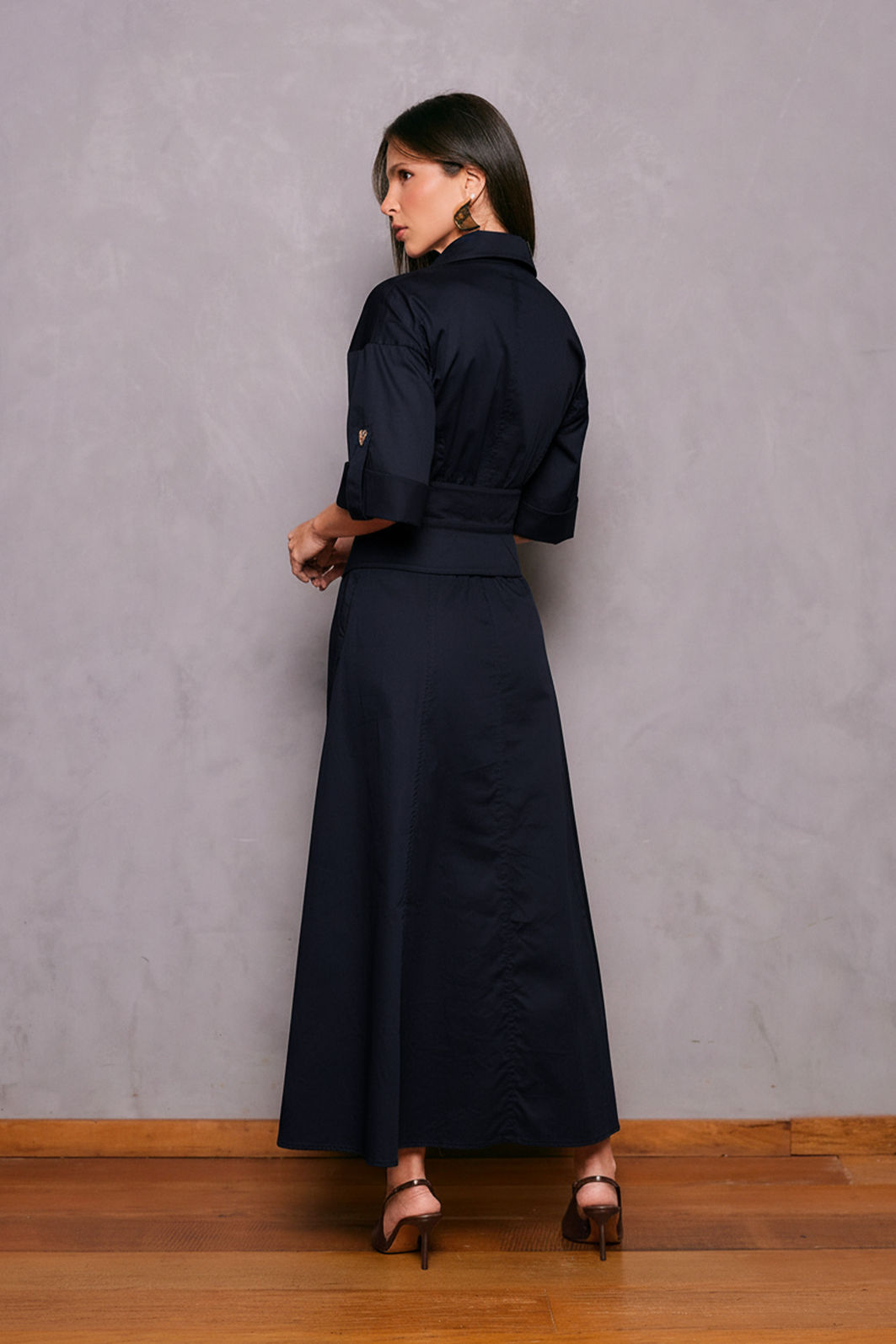 Vestido Chemise Com Corset - Unique Chic