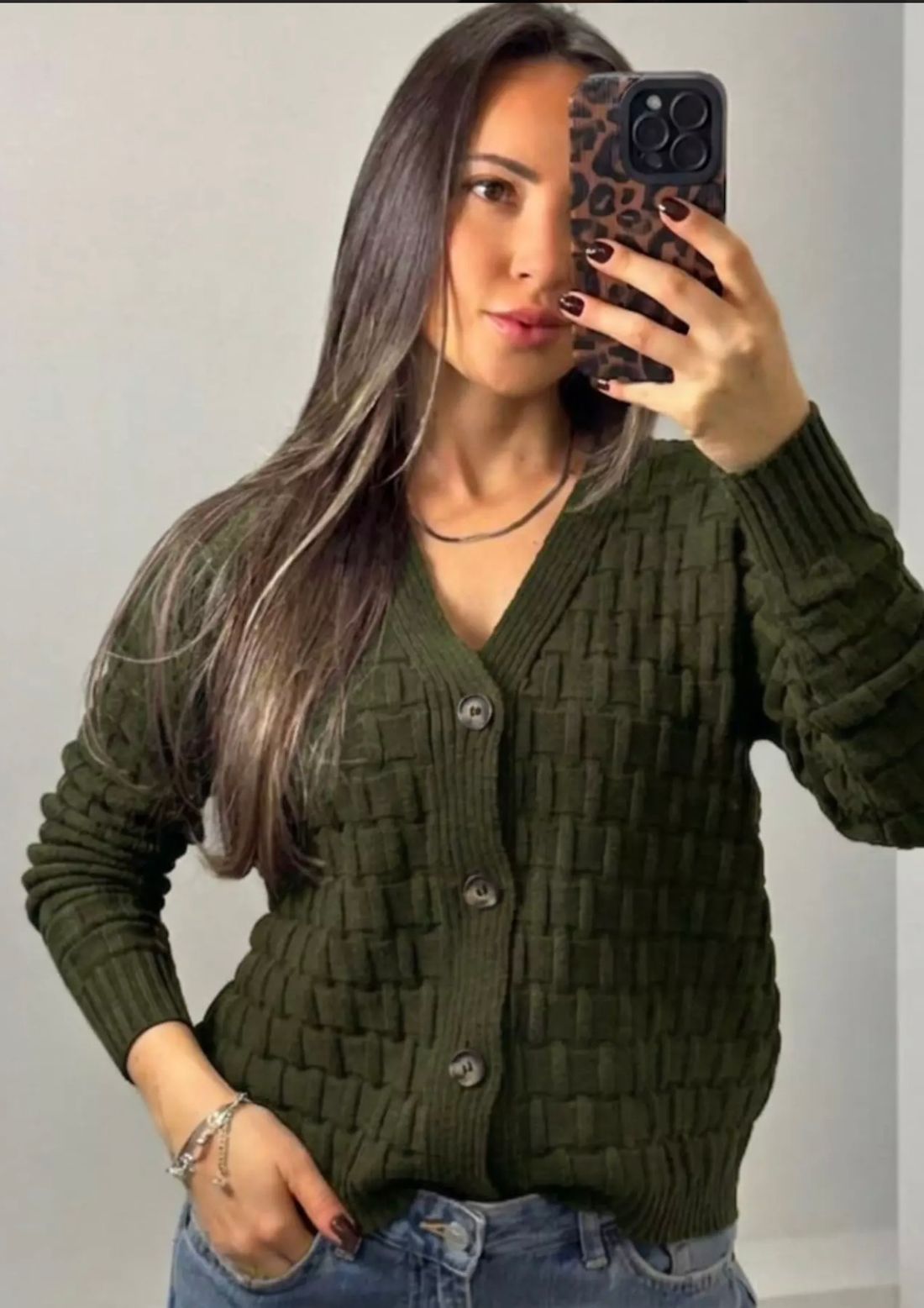 Casaqueto Tricot Modal Casaqueto Tricot Modal