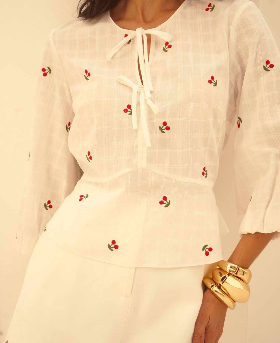 Shorts Twill Barra Curva- donna Ritz Shorts Twill Barra Curva- donna Ritz