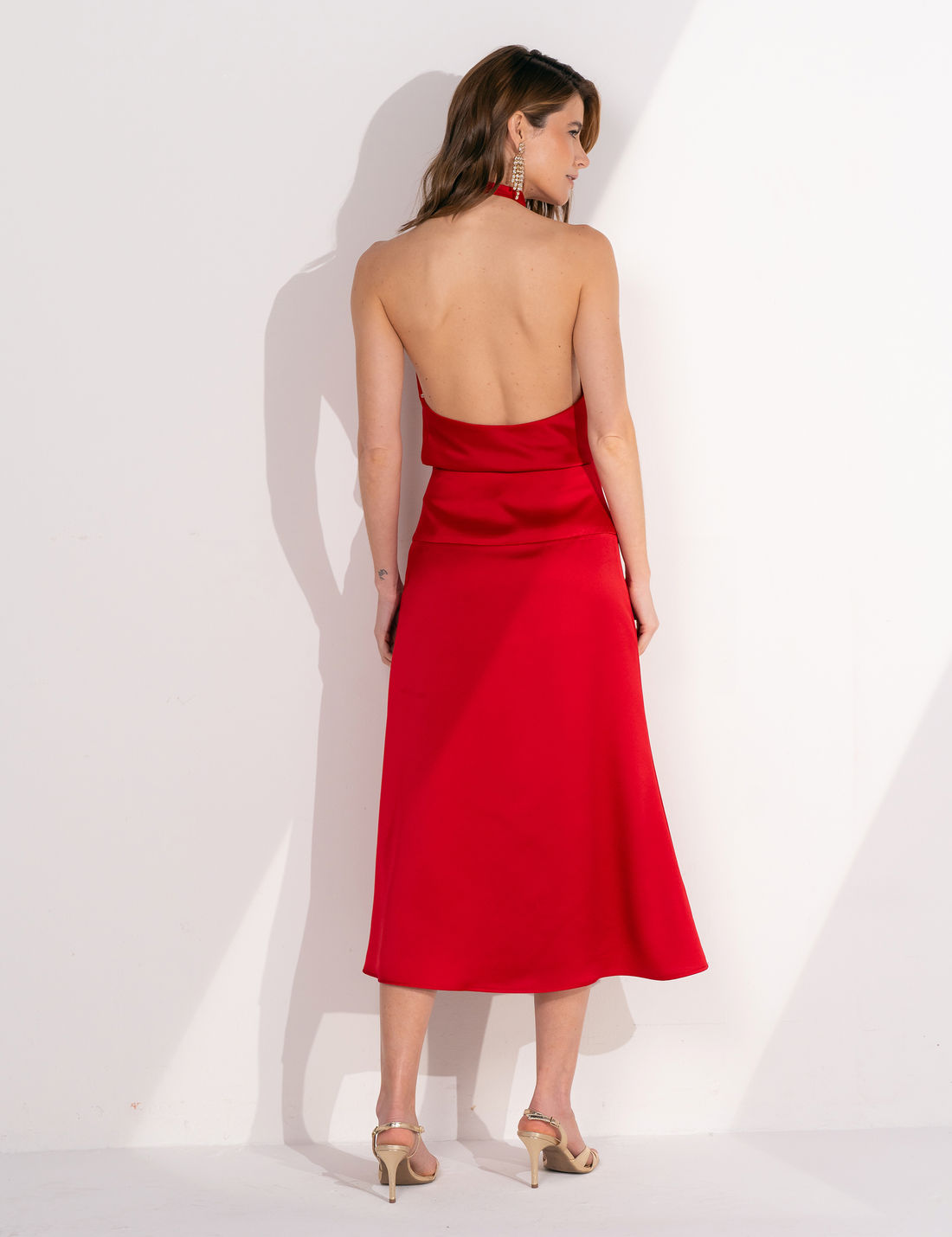 Blusa Liane Acetinado -Unique Chic Blusa Liane Acetinado -Unique Chic