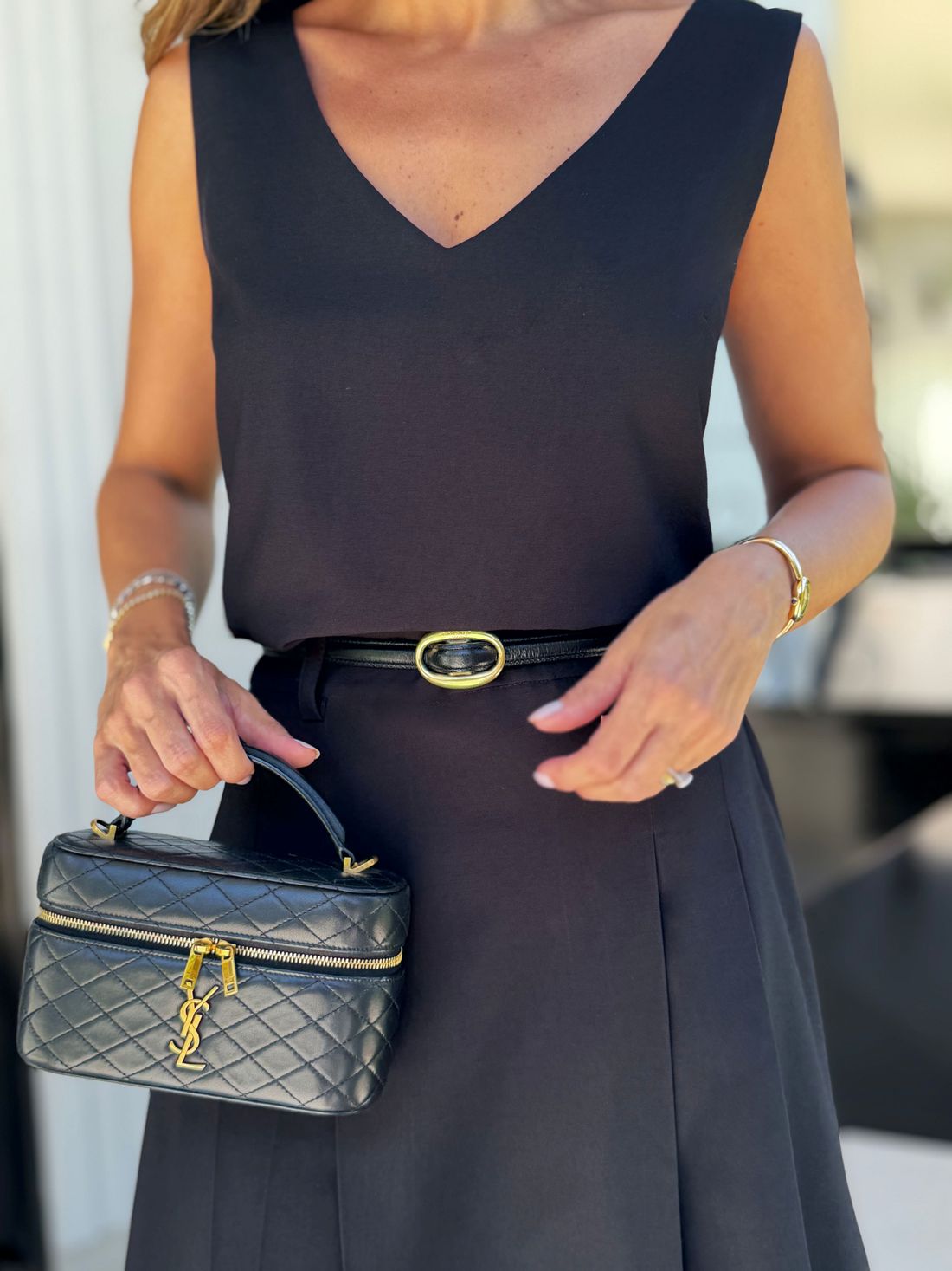 Saia Midi Prega - Doce Flor