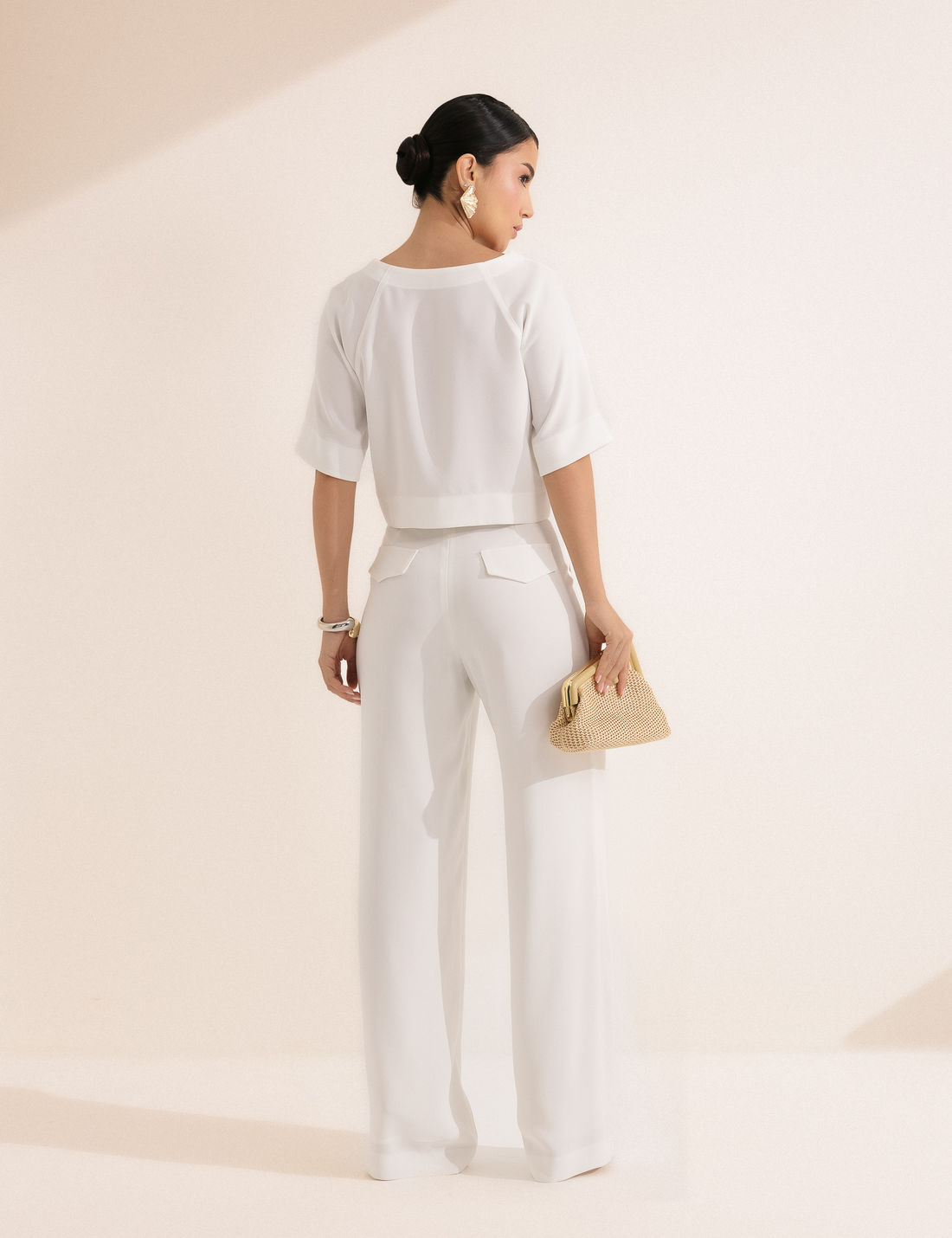 Blusa Recorte Alfaiataria - Unique Chic
