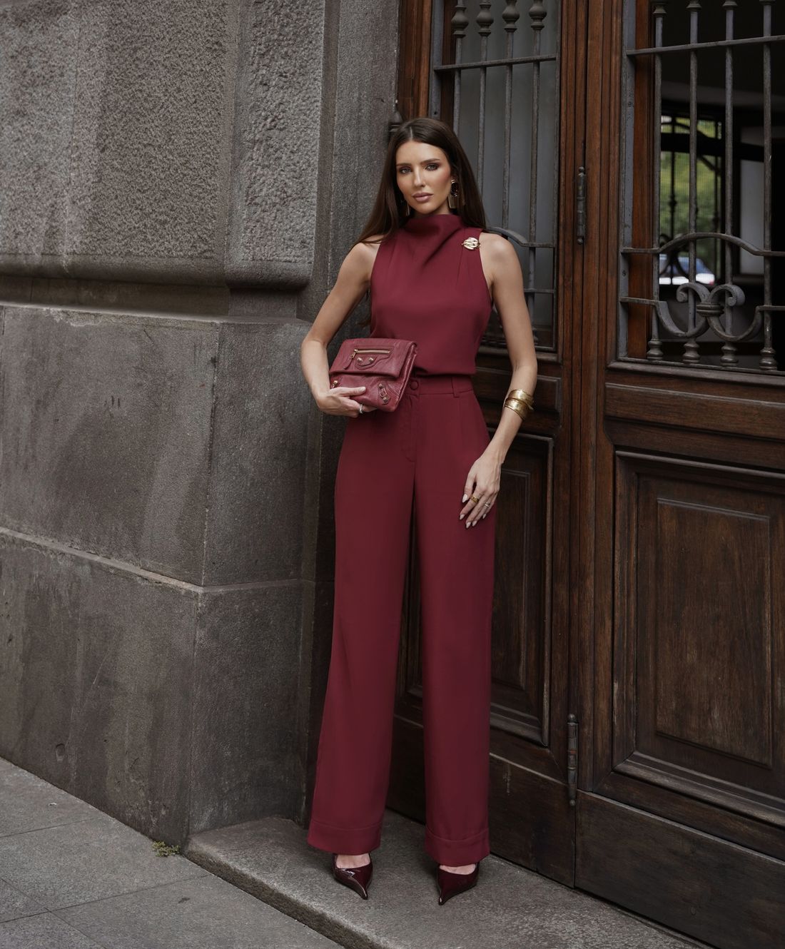 Blusa Degagê Com Fivela Dourada - Doce Flor