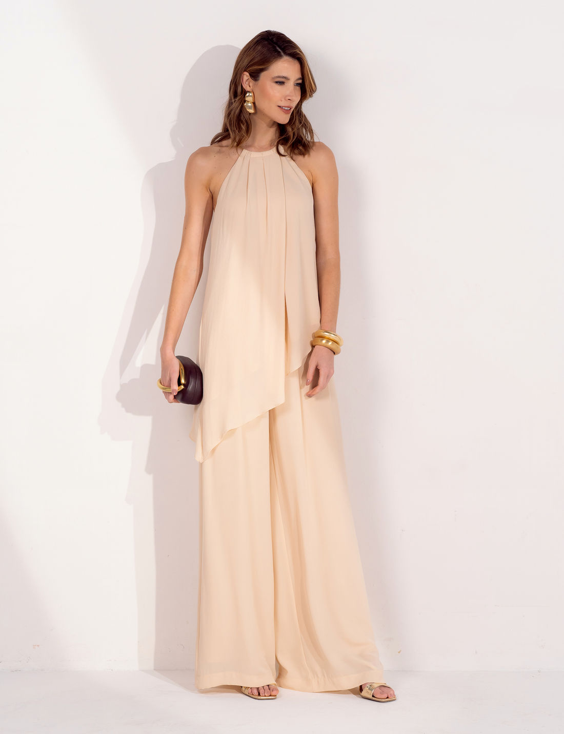 Calça Ingrid Crepe - Unique Chic Calça Ingrid Crepe - Unique Chic