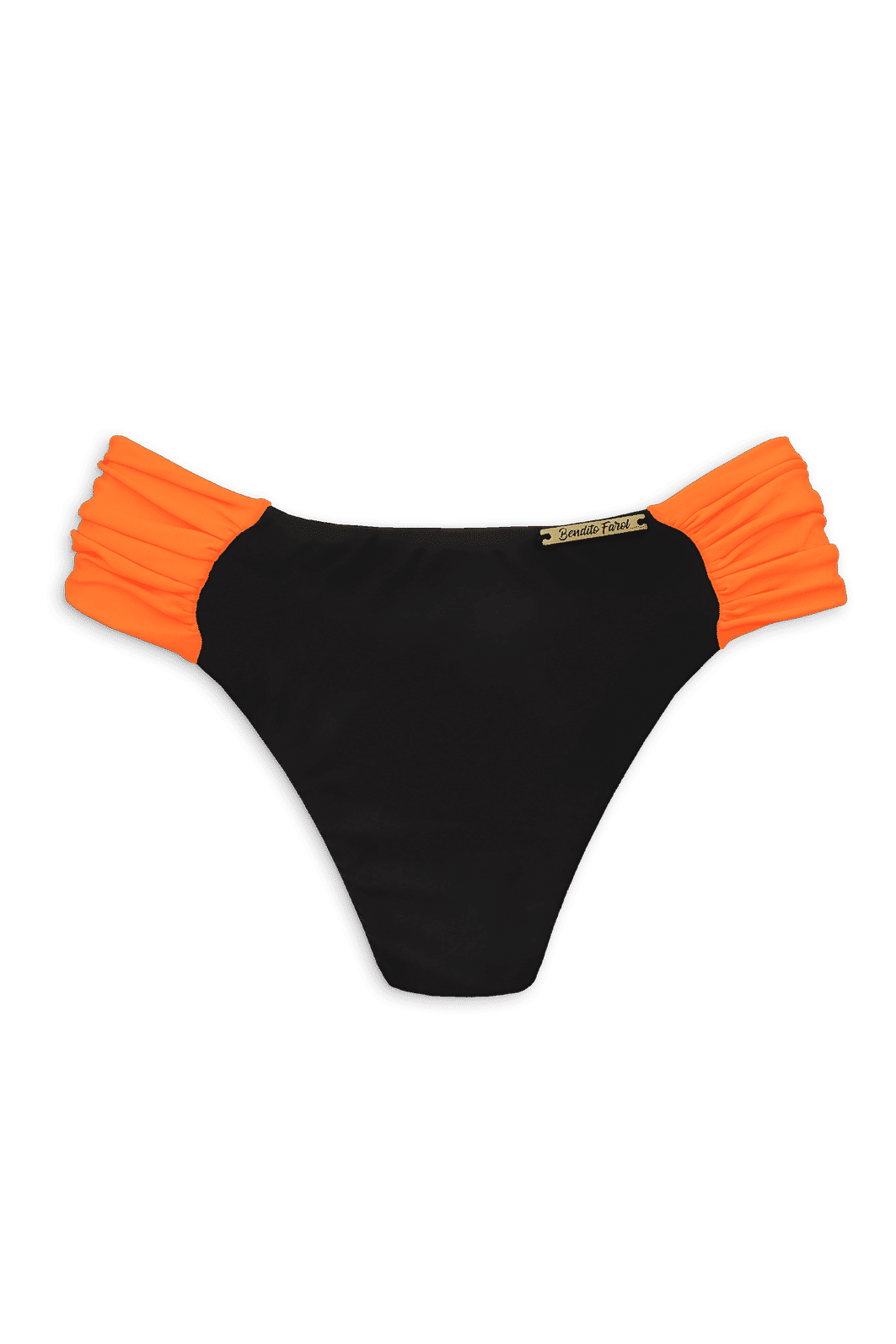 CALCINHA DE BIQUÍNI BORBOLETA DUO EMPINA BUMBUM | PRETO/LARANJA CITRUS CALCINHA DE BIQUÍNI BORBOLETA DUO EMPINA BUMBUM | PRETO/LARANJA CITRUS