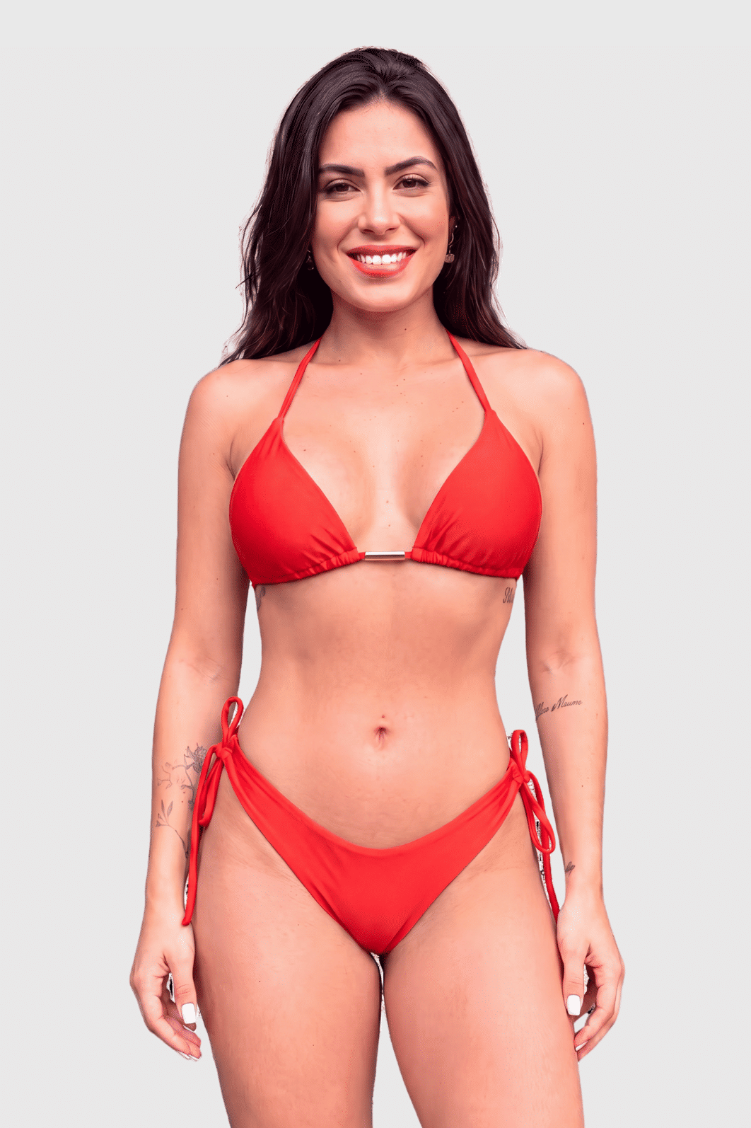 CONJUNTO CORTININHA ASA DELTA DE AMARRAR | VERMELHO CONJUNTO CORTININHA ASA DELTA DE AMARRAR | VERMELHO