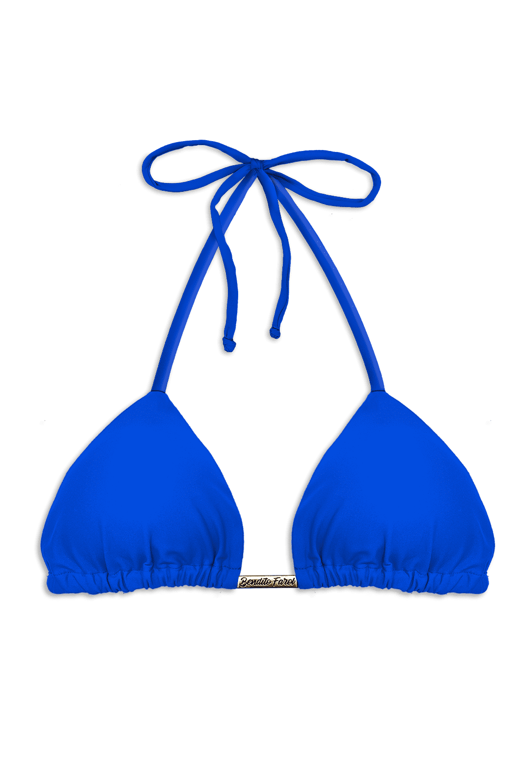TOP DE BIQUÍNI CORTININHA | AZUL BIC