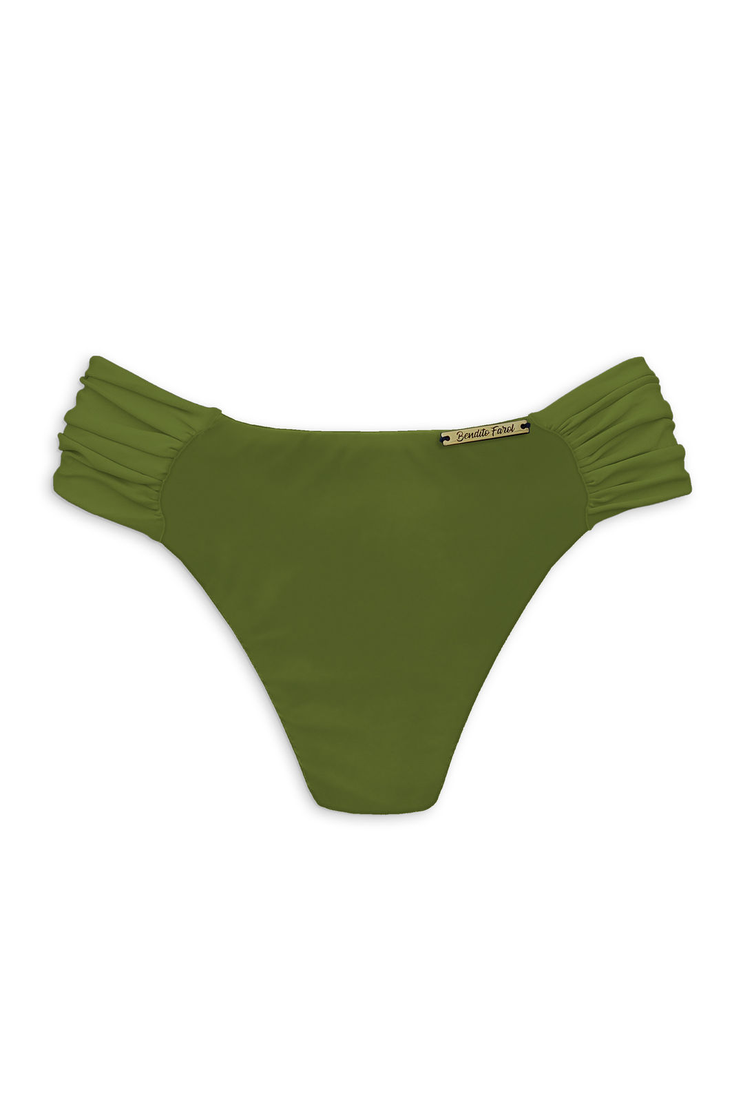 CALCINHA DE BIQUÍNI BORBOLETA INTEIRA | VERDE MILITAR