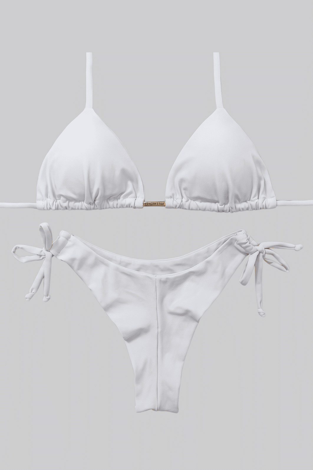 CONJUNTO CORTININHA ASA DELTA DE AMARRAR | BRANCO
