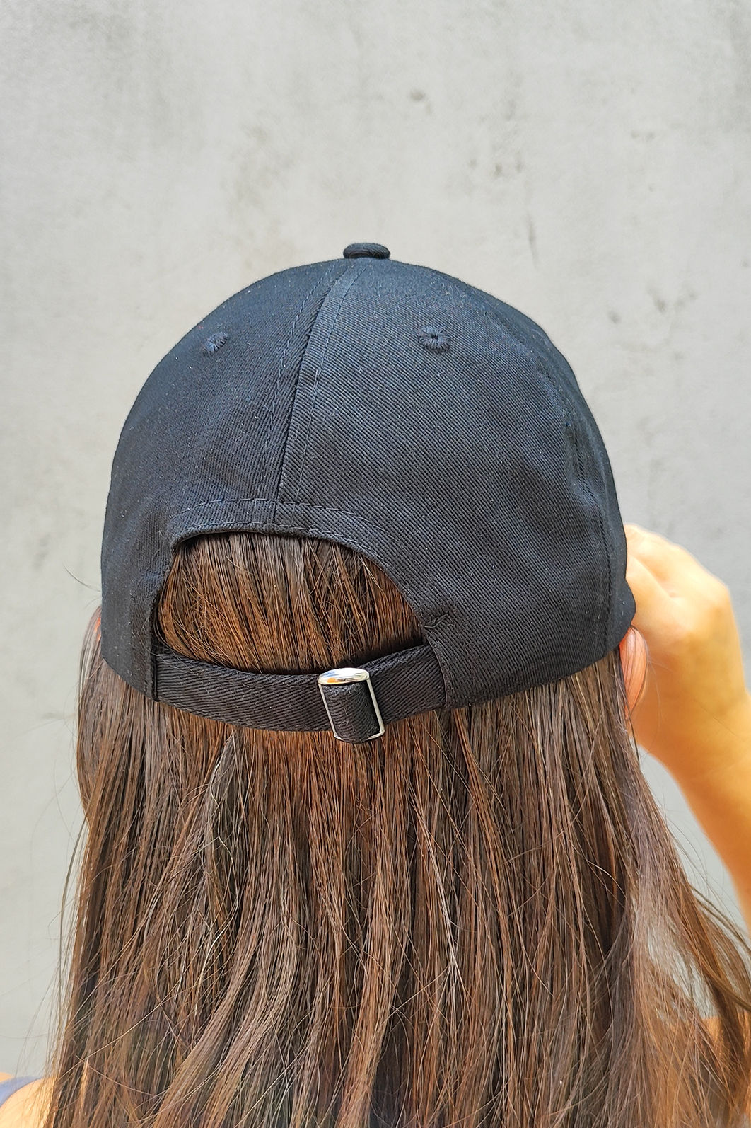 BONÉ PRETO COM REGULAGEM BONÉ PRETO COM REGULAGEM