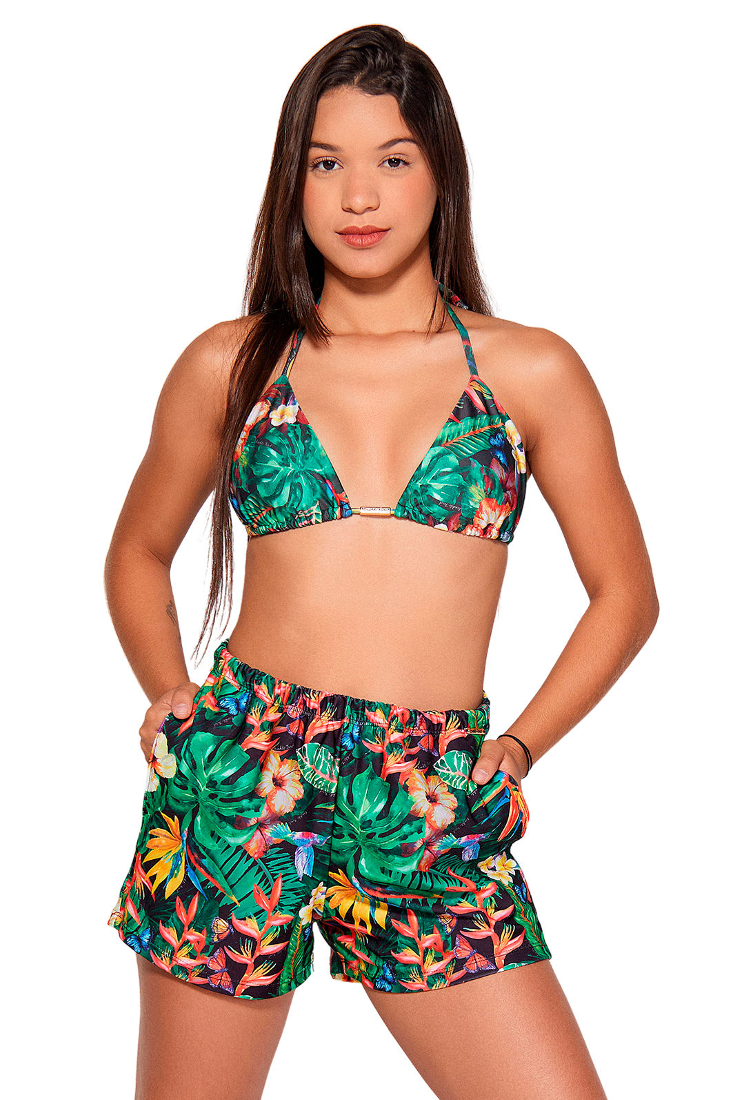 SHORTS JU | SHORTS FEMININO DE PRAIA AGATHA