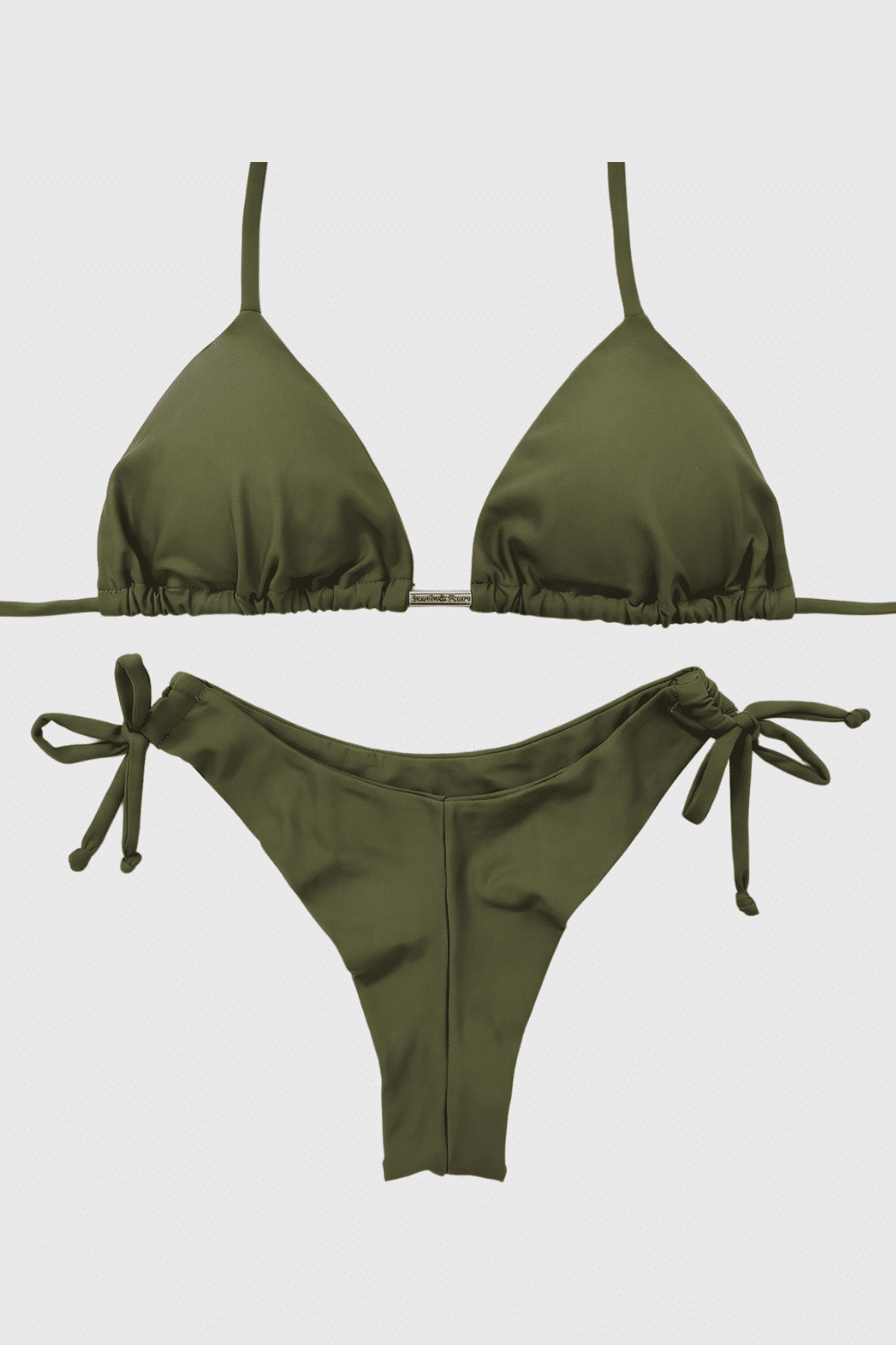 CONJUNTO CORTININHA ASA DELTA DE AMARRAR | VERDE MILITAR CONJUNTO CORTININHA ASA DELTA DE AMARRAR | VERDE MILITAR